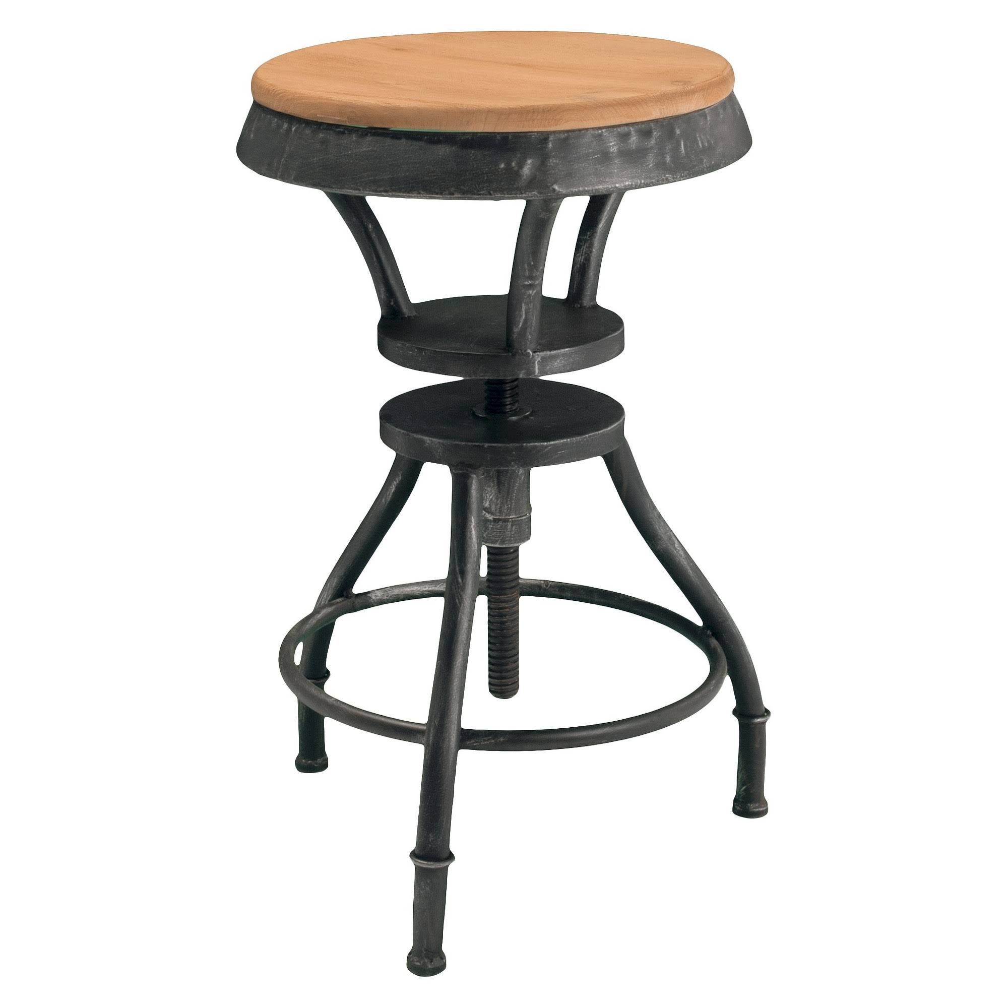 Best Selling Home Decor Lucian Adjustable Stool, Black/CHOCEH_R7UA Best Selling Home Decor Lucian Adjustable Stool, Black/CHOCEH_R7UA