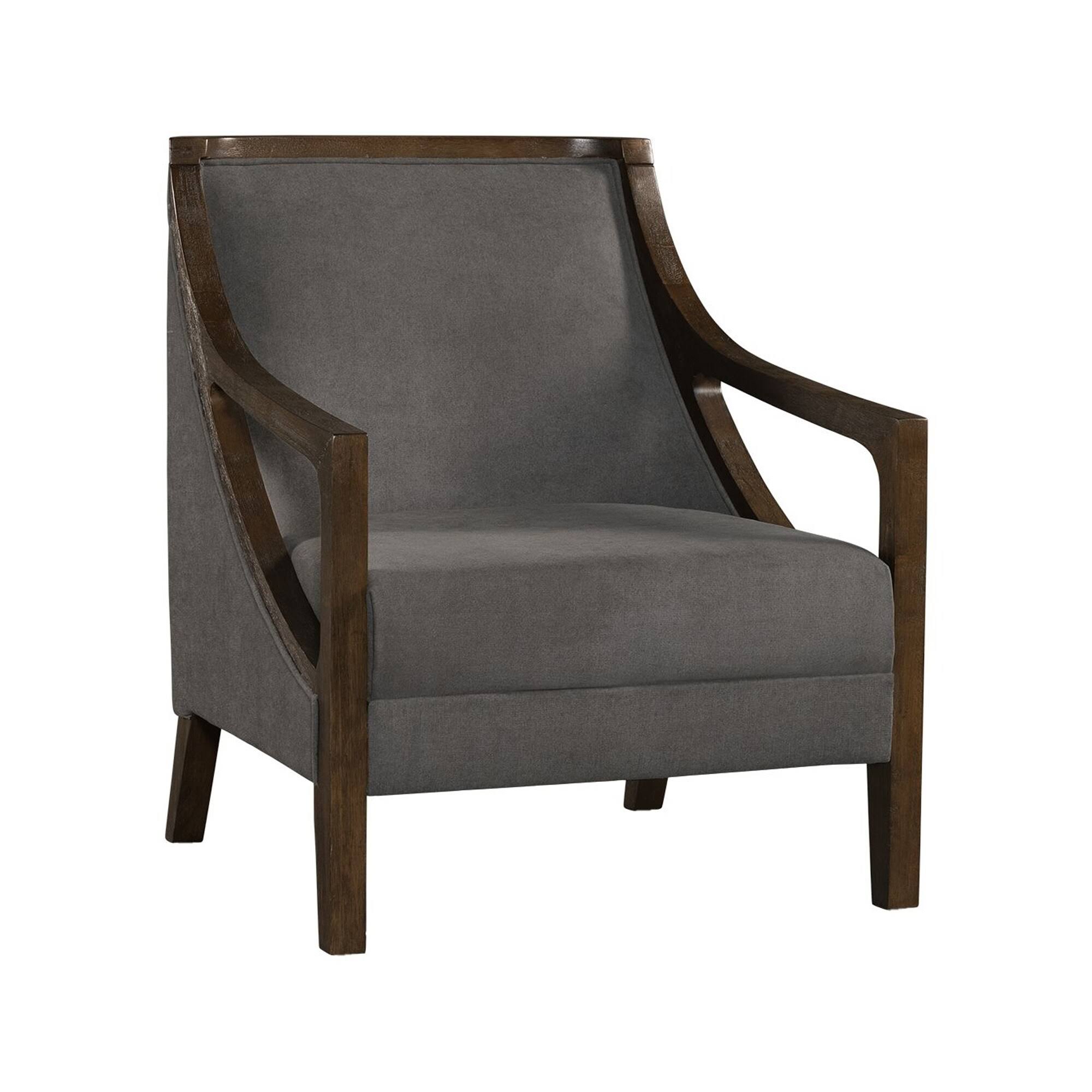 Picket House Furnishings Dayna Accent Chair with Brown 7CD4BI_ZOMB