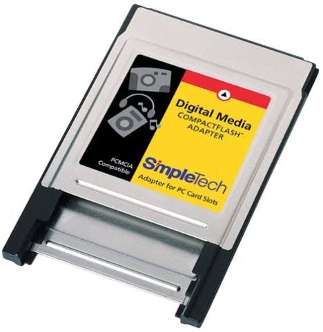 SimpleTech Sti-cfad Flashlink PC Card Adapter for Type I CompactFlash A1PC5O_CUJP SimpleTech Sti-cfad Flashlink PC Card Adapter for Type I CompactFlash A1PC5O_CUJP