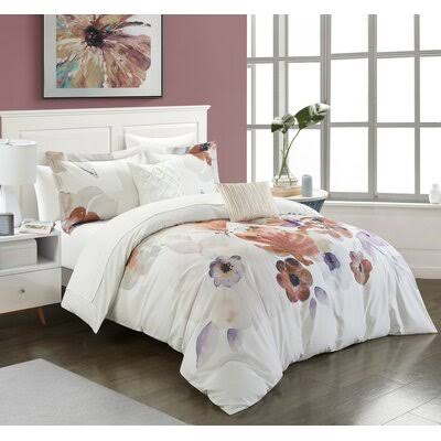 Prouty Comforter Set Red Barrel Studio Size Queen Comforter + 4 Additional TXUOPZ_0UHB Prouty Comforter Set Red Barrel Studio Size Queen Comforter + 4 Additional TXUOPZ_0UHB