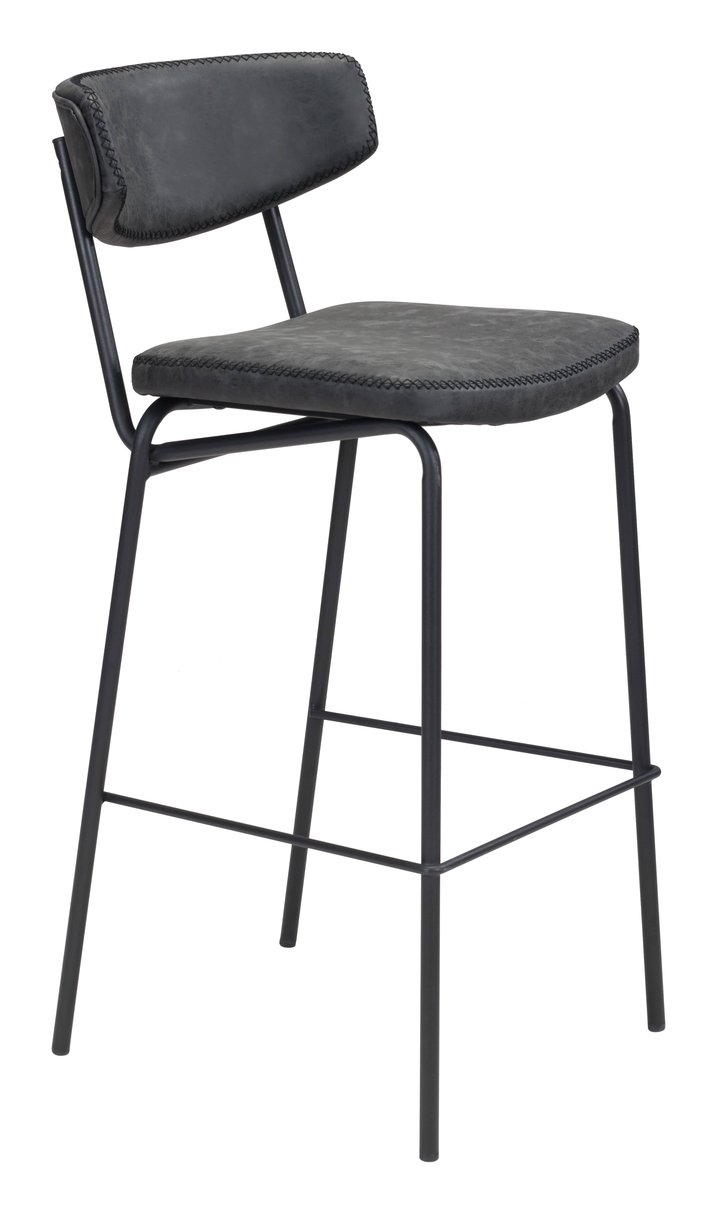 Zuo Sharon Bar Chair Vintage LA6LUP_UTDW Zuo Sharon Bar Chair Vintage LA6LUP_UTDW