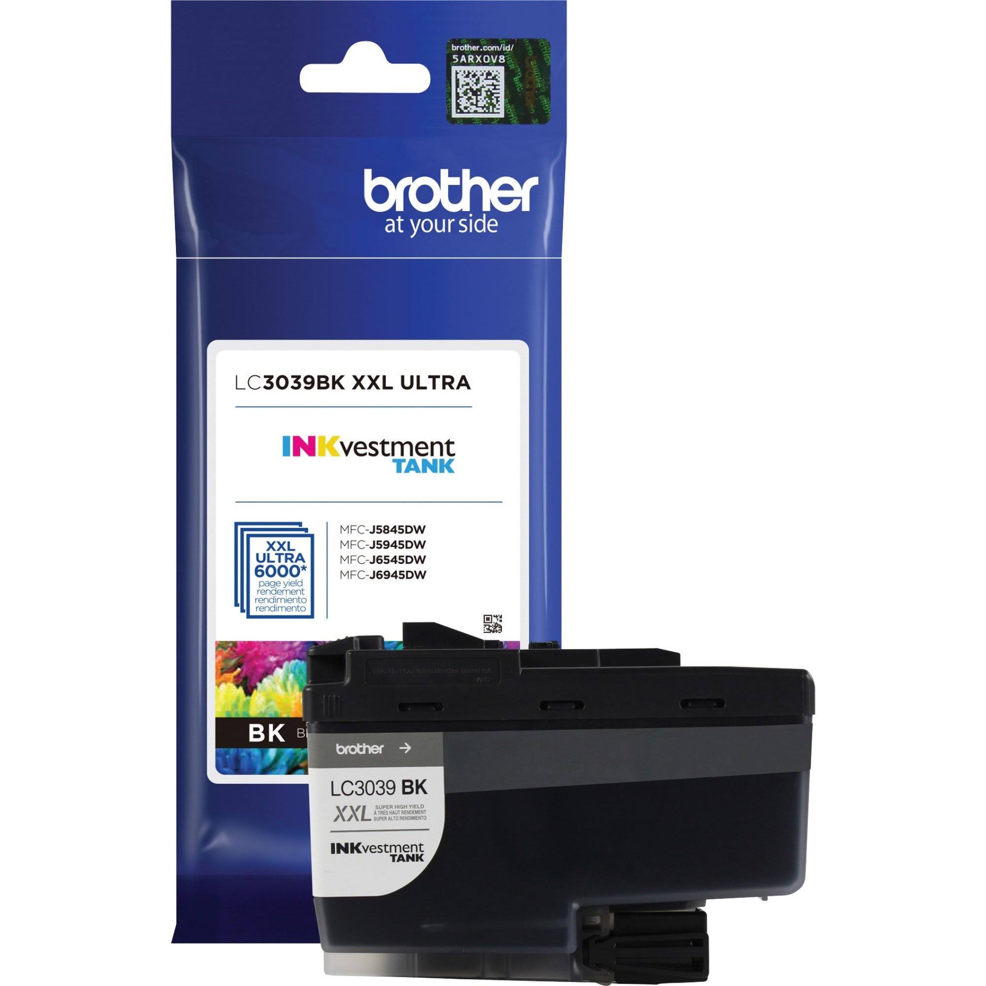 Brother LC3039BK Ultra High Yield INKvestment Ink Cartridge - F51EV6_YLCA Brother LC3039BK Ultra High Yield INKvestment Ink Cartridge - F51EV6_YLCA