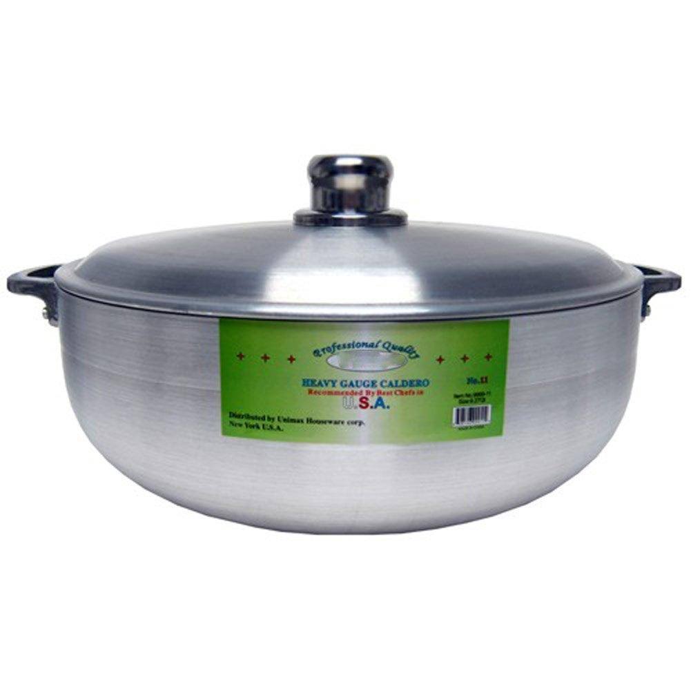 Aluminum Caldero Stock Pot (9.27 Quart) TFQ2UO_KC25 Aluminum Caldero Stock Pot (9.27 Quart) TFQ2UO_KC25