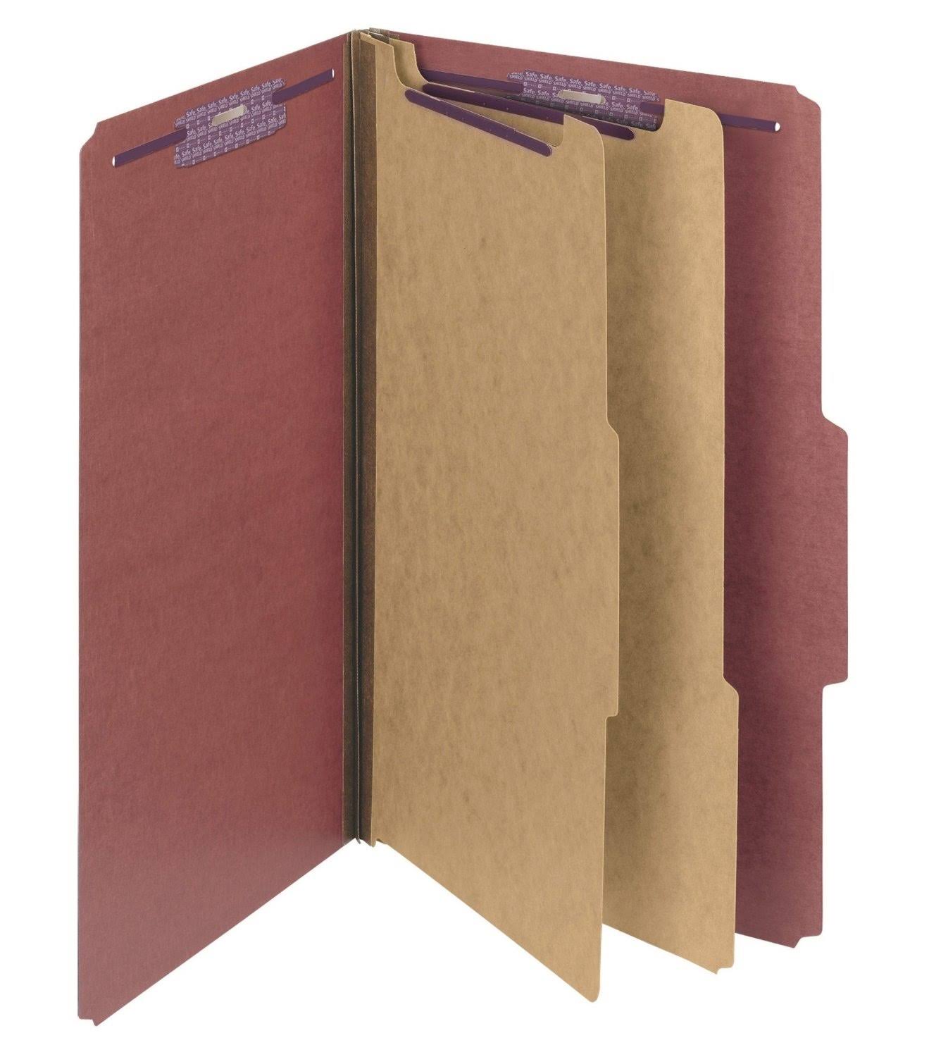 Smead 19075 Red Pressboard Classification Folder with QOUKVW_JNLA Smead 19075 Red Pressboard Classification Folder with QOUKVW_JNLA