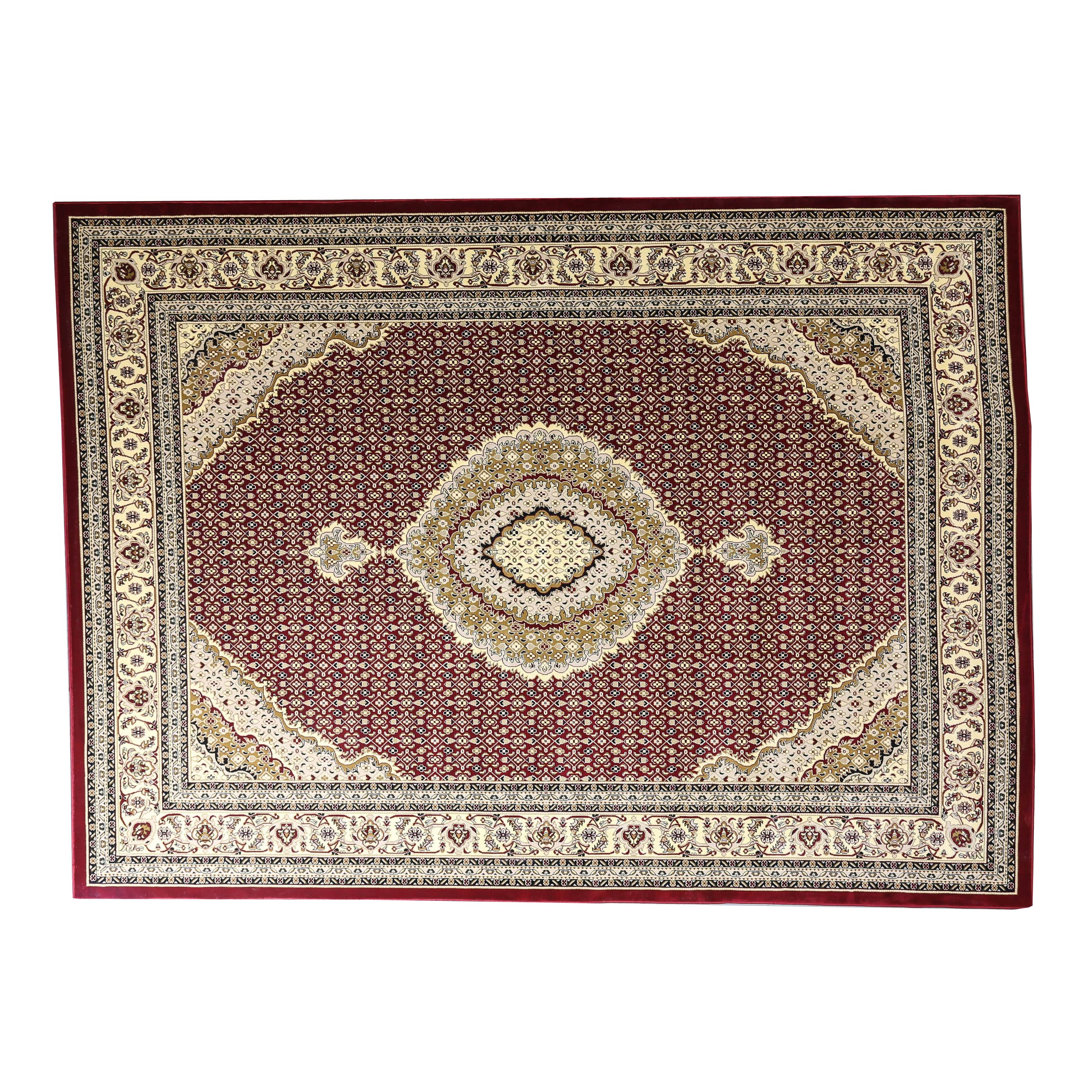 Linon Persian Treasures Mahi Tabriz Red 9' x 12' QCYVS2_QVJX Linon Persian Treasures Mahi Tabriz Red 9' x 12' QCYVS2_QVJX