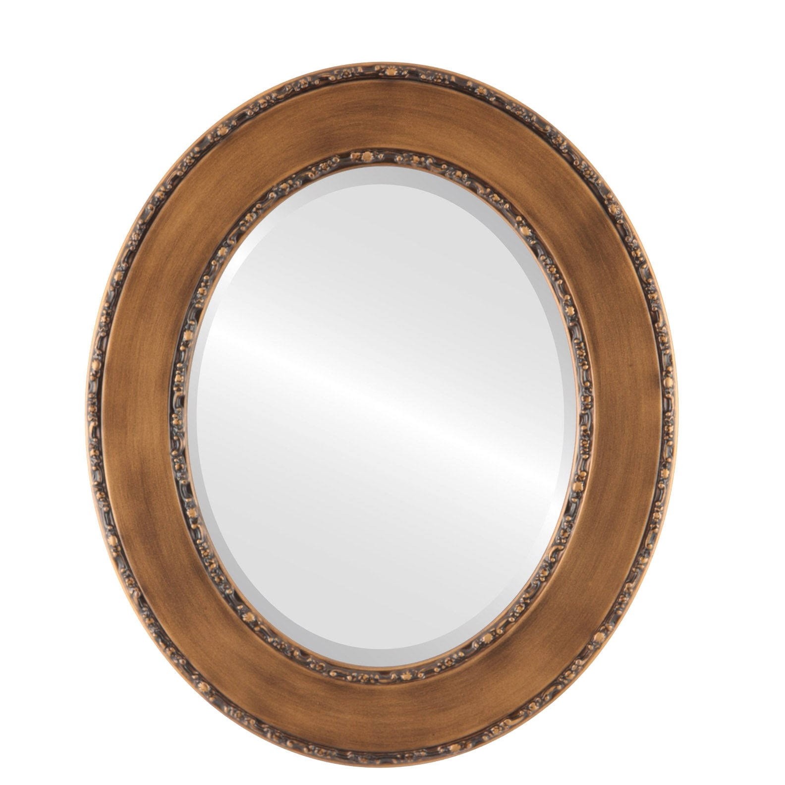 Paris Framed Oval Mirror in Sunset Gold - GOHDXS_060A Paris Framed Oval Mirror in Sunset Gold - GOHDXS_060A
