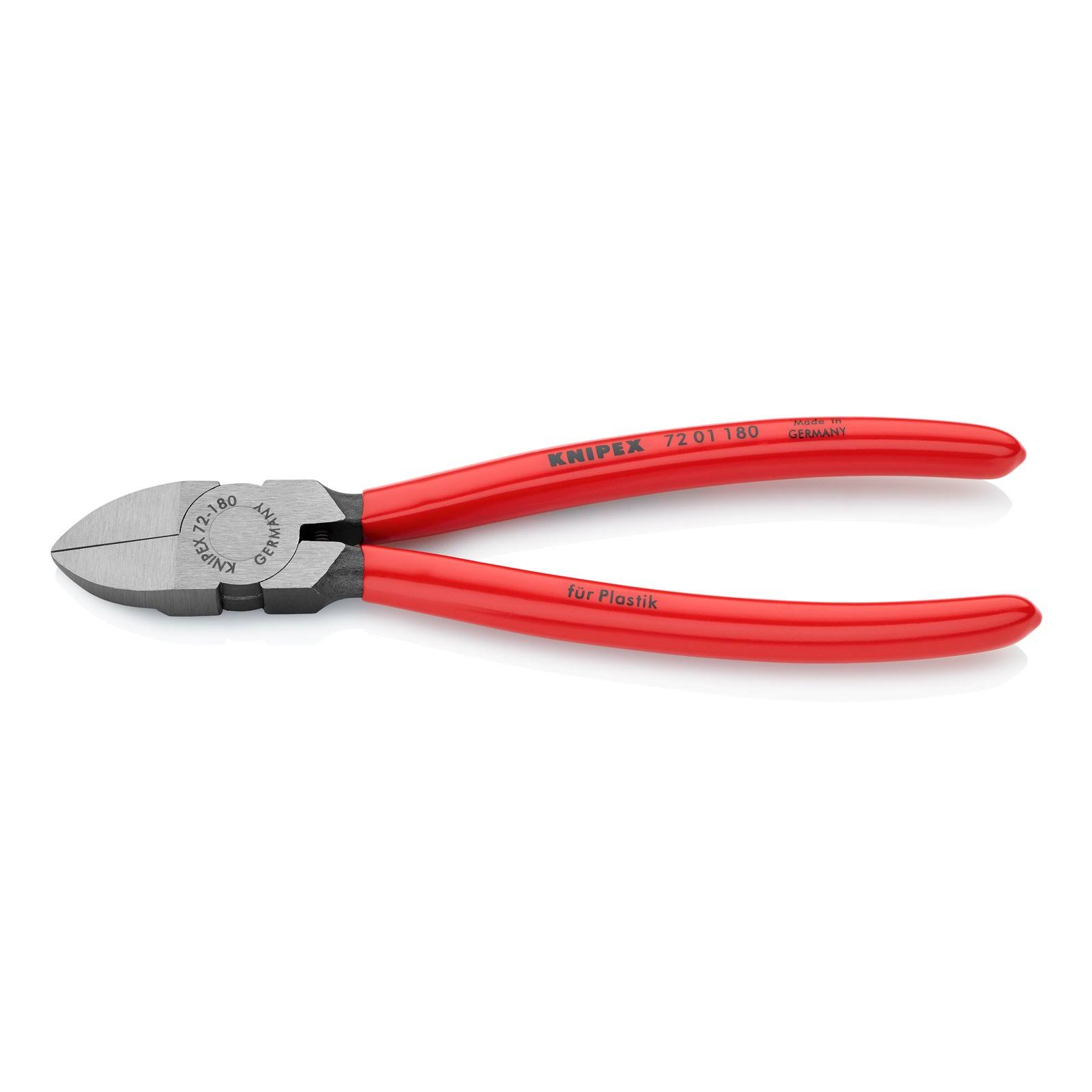 Knipex 72 01 180 Diagonal Cutters for Plastics 7,38XUVT_Q4SZ Knipex 72 01 180 Diagonal Cutters for Plastics 7,38XUVT_Q4SZ