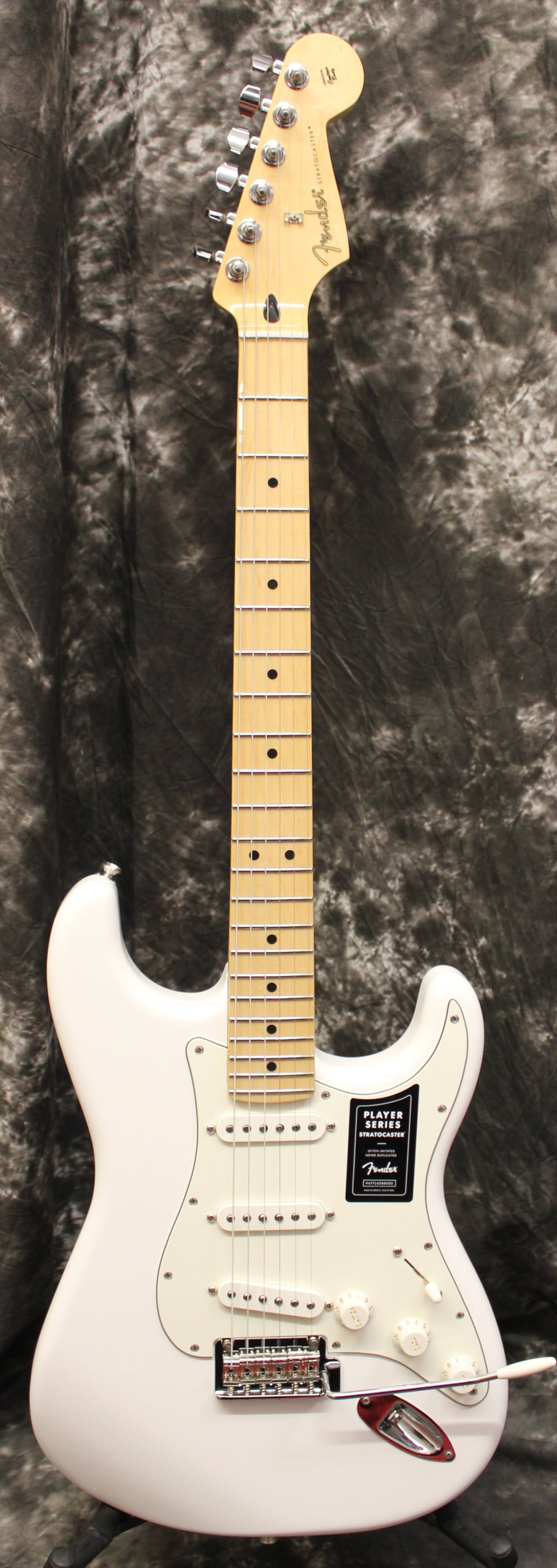 Fender Player Stratocaster (Maple/Polar White) IYUSHZ_CXTW Fender Player Stratocaster (Maple/Polar White) IYUSHZ_CXTW