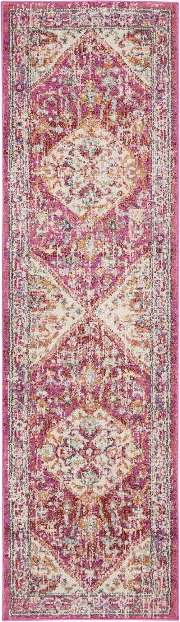 Nourison PSN23 Passion Ivory/Pink Area Rug- 5'Y9X7YY_3R63 Nourison PSN23 Passion Ivory/Pink Area Rug- 5'Y9X7YY_3R63
