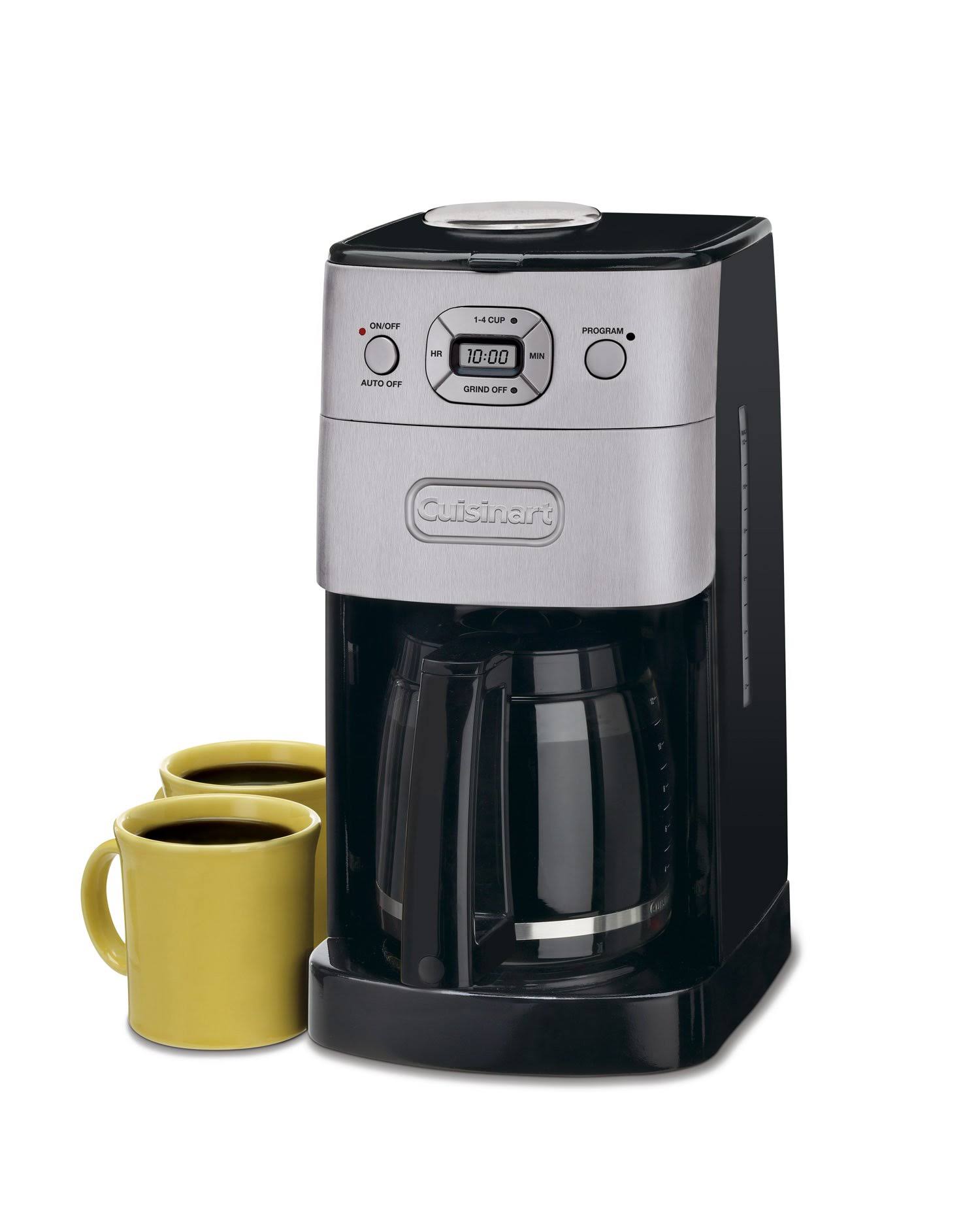 Cuisinart Dgb-625bc Grind-and-Brew 12-Cup Automatic Coffeemaker Brushed ALYJEV_XMFD Cuisinart Dgb-625bc Grind-and-Brew 12-Cup Automatic Coffeemaker Brushed ALYJEV_XMFD