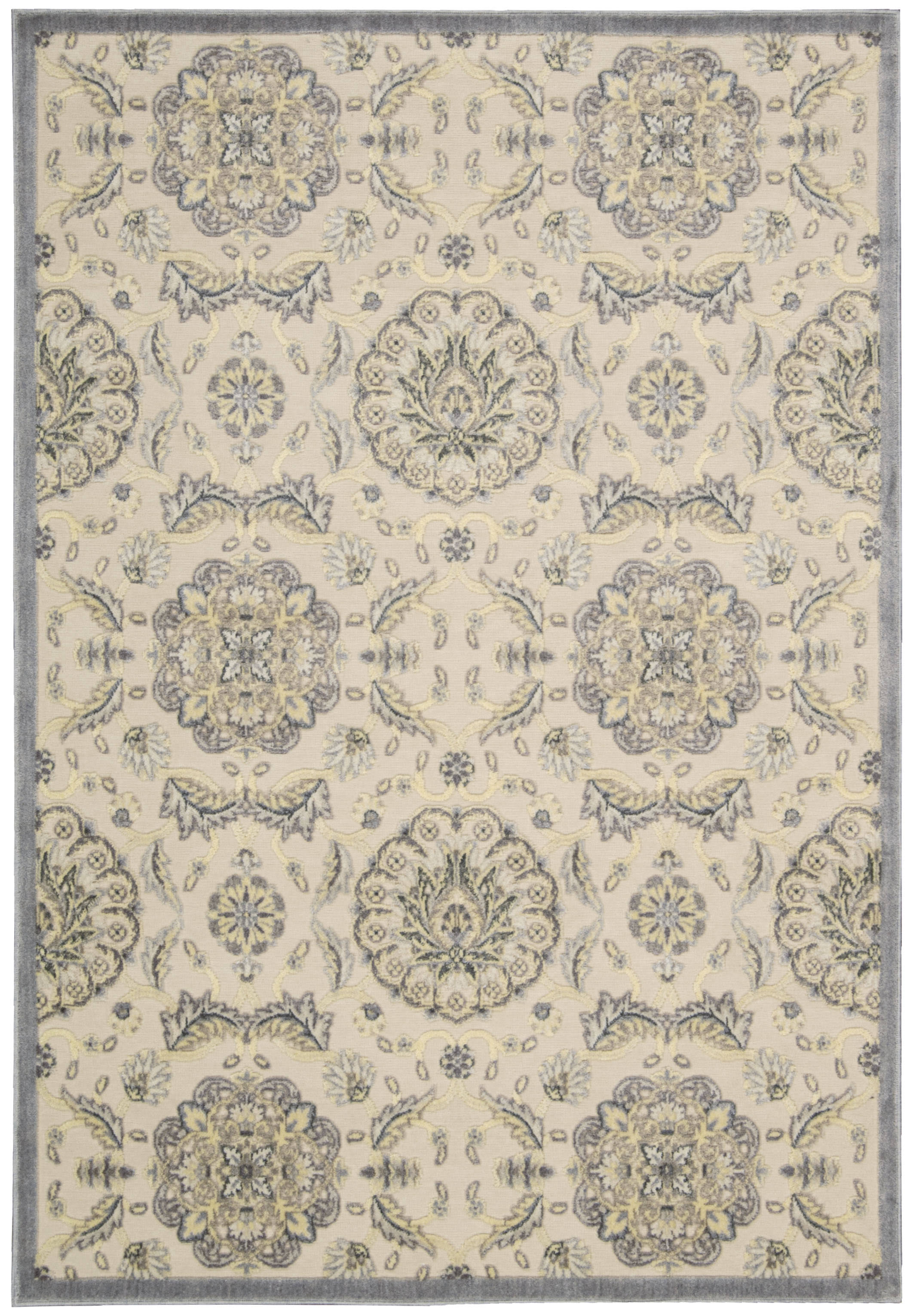 Nourison Graphic Illusions Ivory Area Rug Gil12 2'J54BQK_ZWOZ