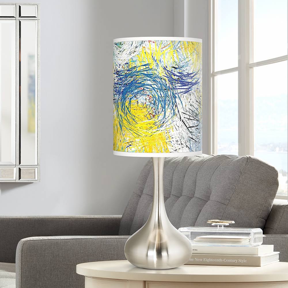 Giclee Glow Starry Dawn Giclee Droplet Table Lamp, 1F13EE_J7S7 Giclee Glow Starry Dawn Giclee Droplet Table Lamp, 1F13EE_J7S7