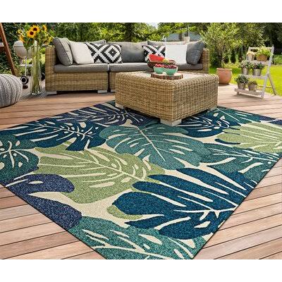 Weidman Floral Handmade Hooked Cream Area Rug Bay Isle Home Rug Size: Rectangle 3'6  RJ8HM5_0F1E