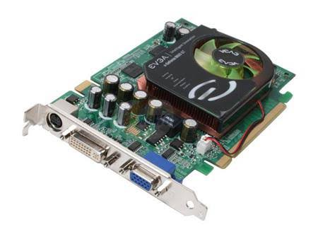 EVGA e-GeForce 8600 GT - Graphics card - GF 8600 GT - 256 MB GDDR3 - PCIe FFZDD5_JPXW