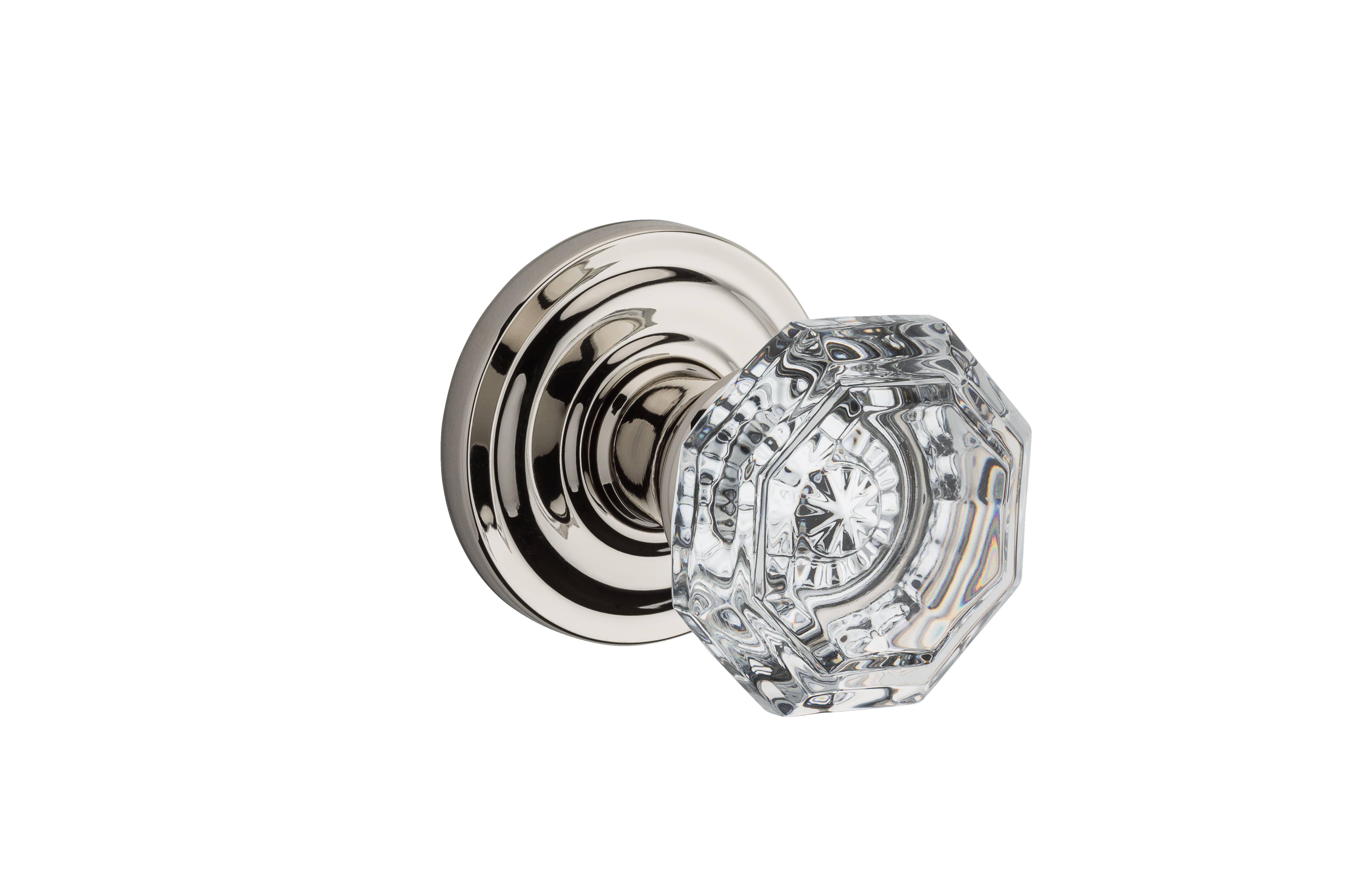 Baldwin Crystal Reserve Knob Traditional Round Rose Full Dummy Set Polished QYBUQE_JGPE Baldwin Crystal Reserve Knob Traditional Round Rose Full Dummy Set Polished QYBUQE_JGPE