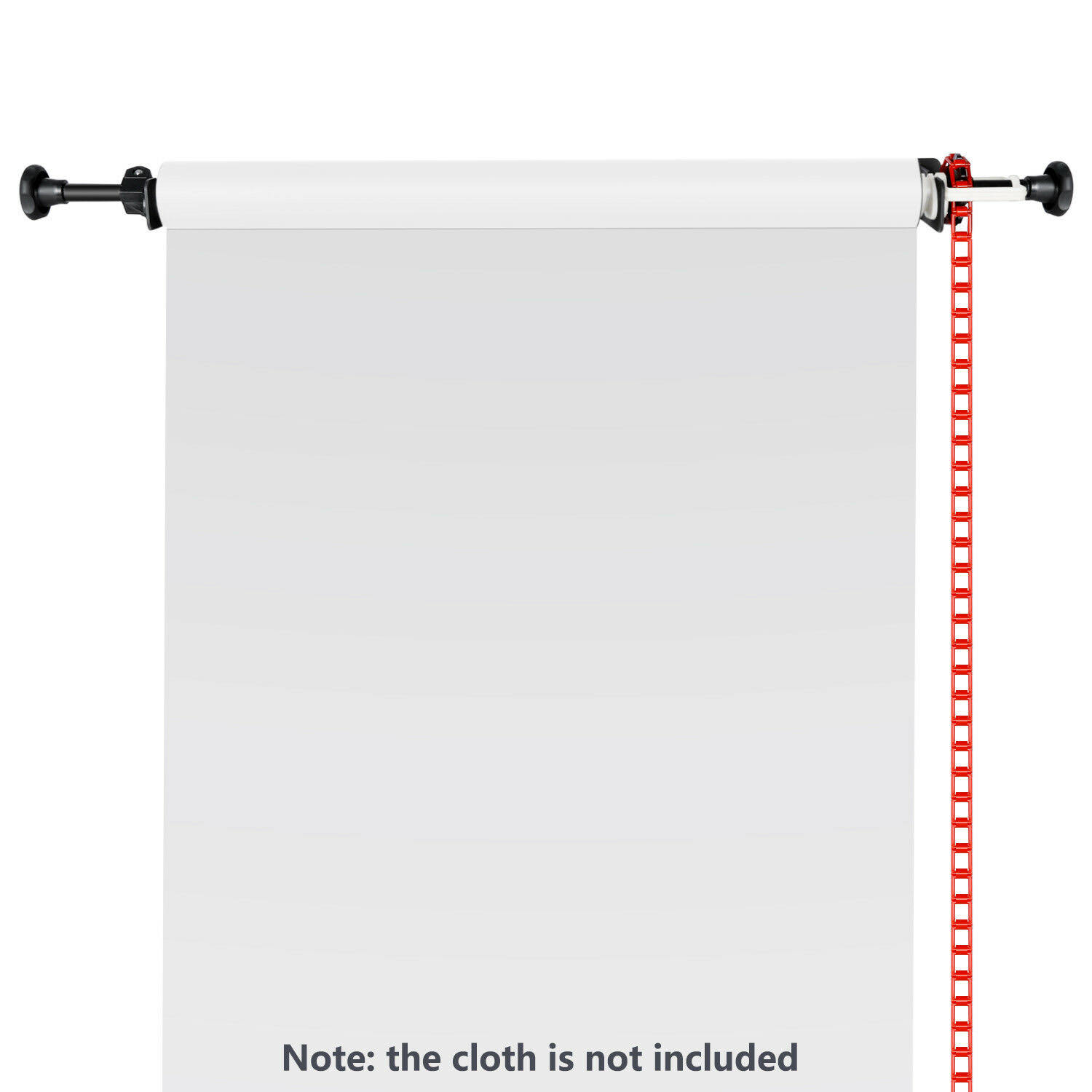 Neewer Photography Single Roller Wall Mounting Manual Background Support System, Including Two(2) Single Hooks, Two(2) Expand RKWCPH_VCGI Neewer Photography Single Roller Wall Mounting Manual Background Support System, Including Two(2) Single Hooks, Two(2) Expand RKWCPH_VCGI