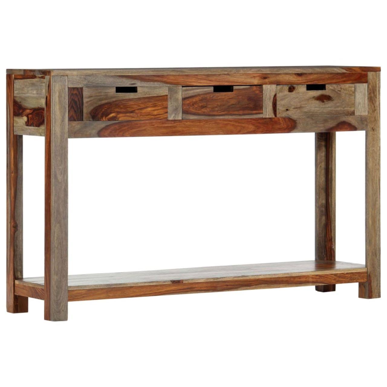 vidaXL Console Table with 3 Drawers 47.VVD1VM_A2EF
