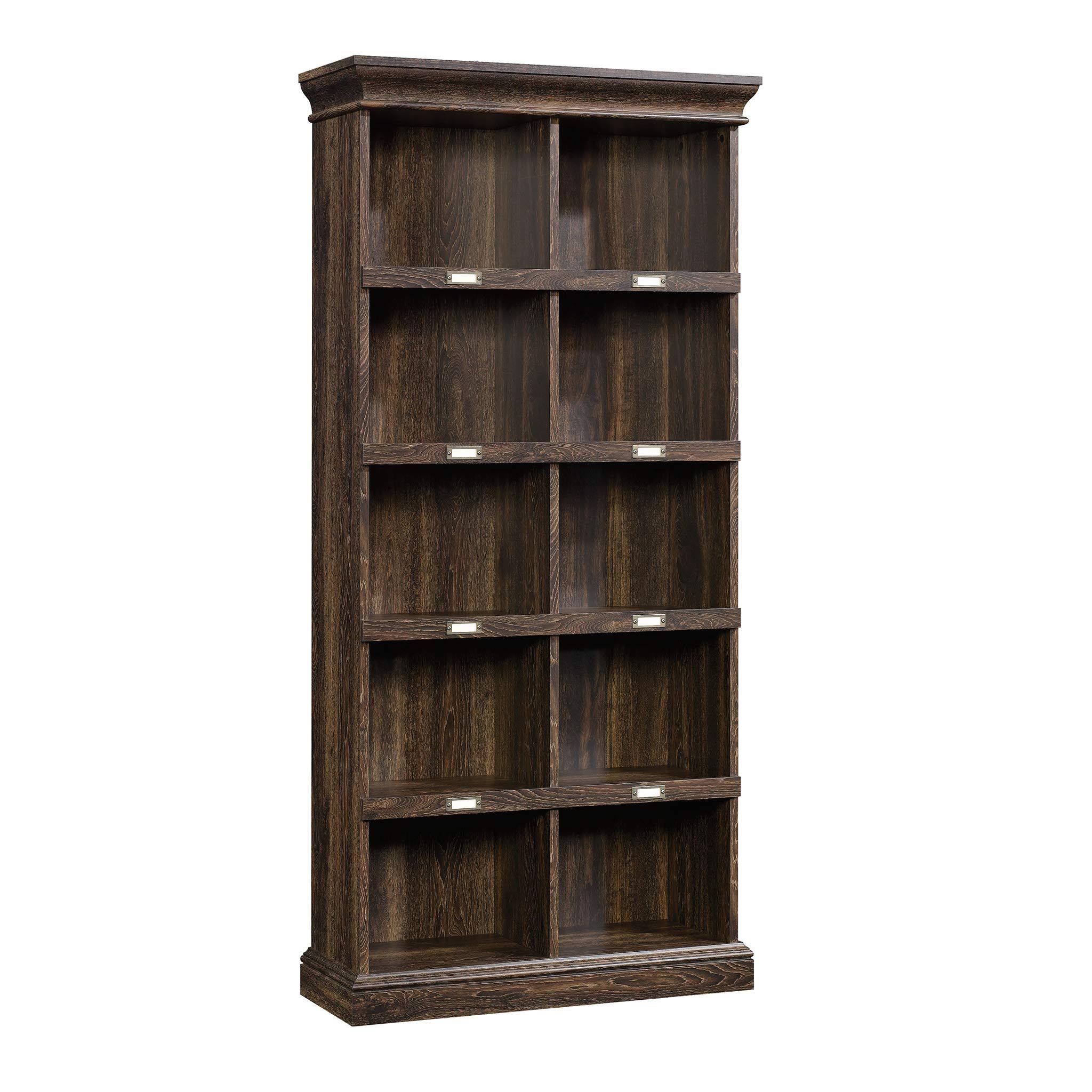 Sauder Barrister Lane 10-Cubby Tall Bookcase, Iron XTYITS_LOCO Sauder Barrister Lane 10-Cubby Tall Bookcase, Iron XTYITS_LOCO