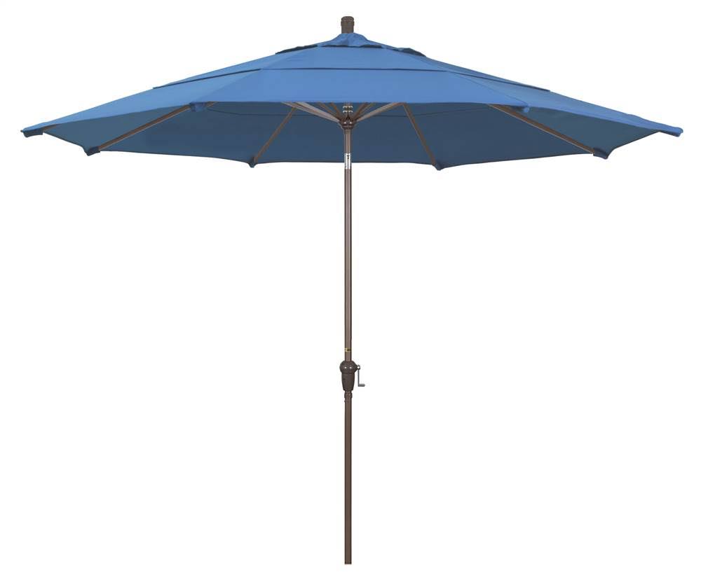 California Umbrella 11 ft. Champagne Aluminum Market Auto Tilt Patio Umbrella in Capri YSJJCY_W9KW California Umbrella 11 ft. Champagne Aluminum Market Auto Tilt Patio Umbrella in Capri YSJJCY_W9KW