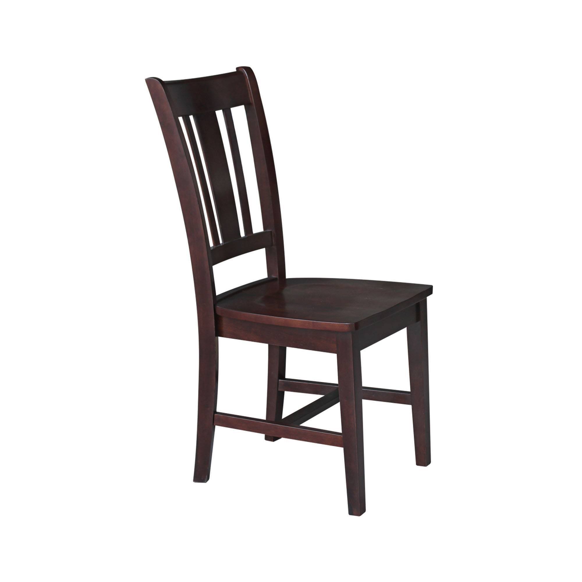 International Concepts San Remo Splatback Chair, Rich JIHV4D_J3JM International Concepts San Remo Splatback Chair, Rich JIHV4D_J3JM
