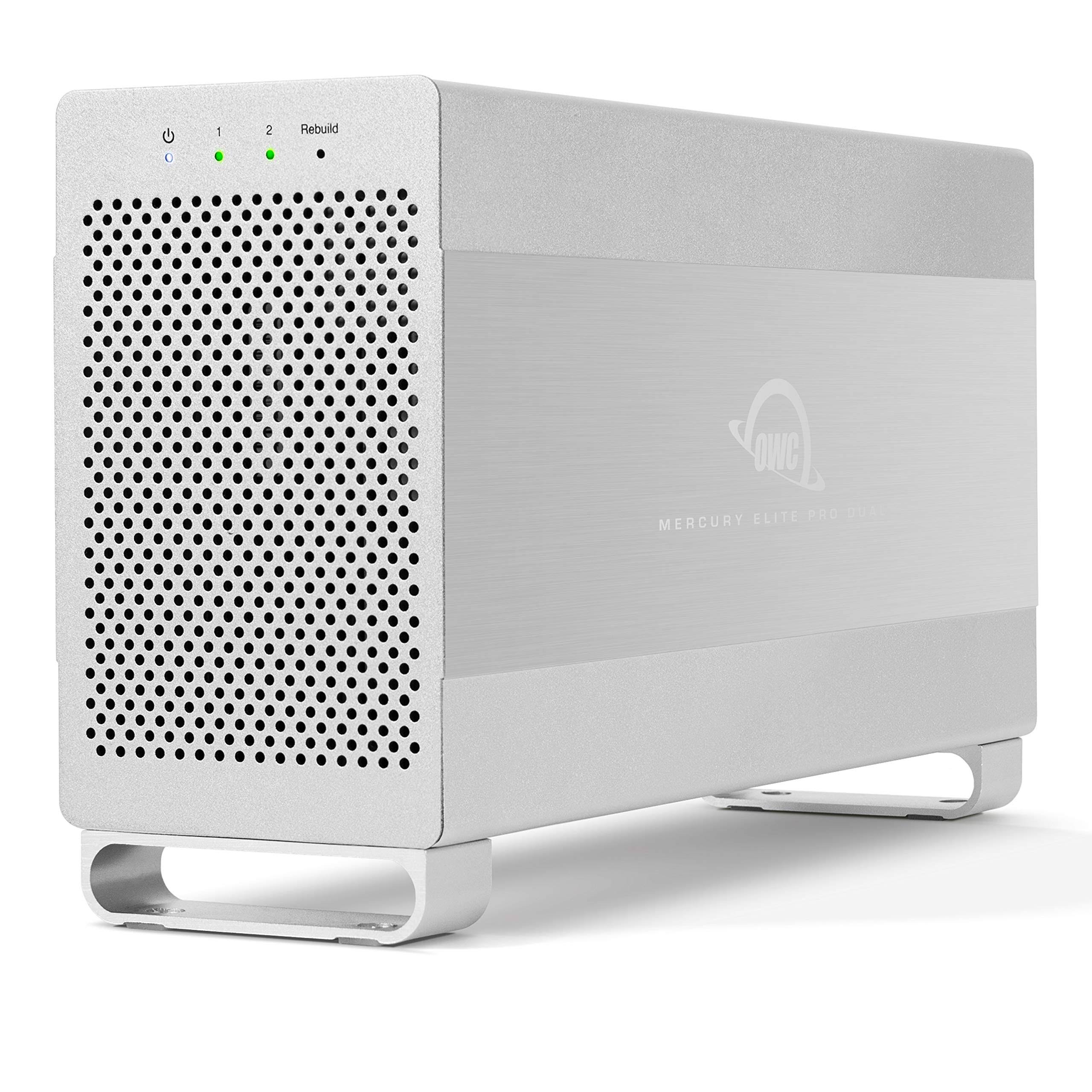 OWC 12.0TB Mercury Elite Pro Dual Raid USB 3.1/ESATA Storage MKESRN_SC8I OWC 12.0TB Mercury Elite Pro Dual Raid USB 3.1/ESATA Storage MKESRN_SC8I