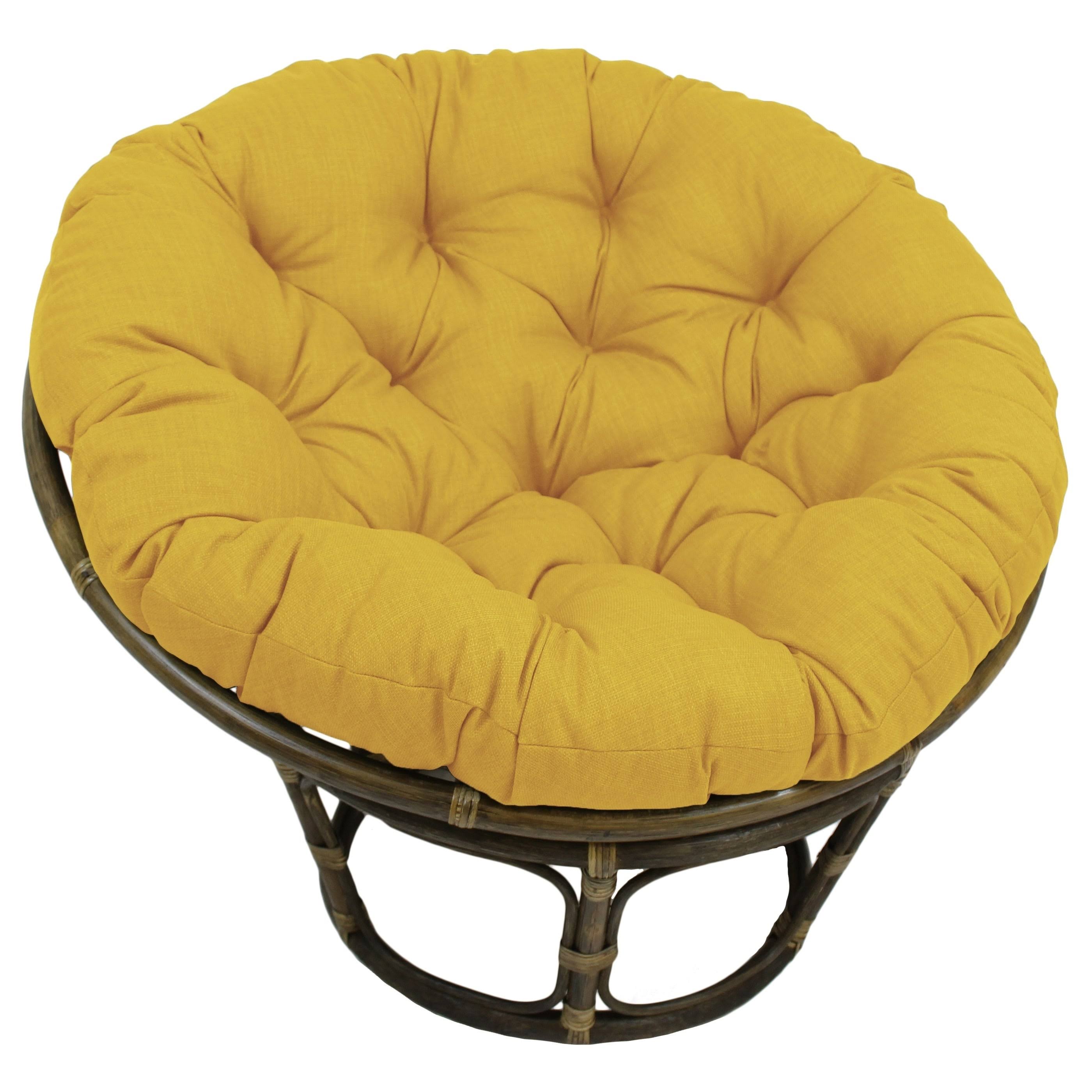 Blazing Needles 44-Inch Indoor/ Outdoor Papasan Cushion - 44 - SNVIPL_WWCF