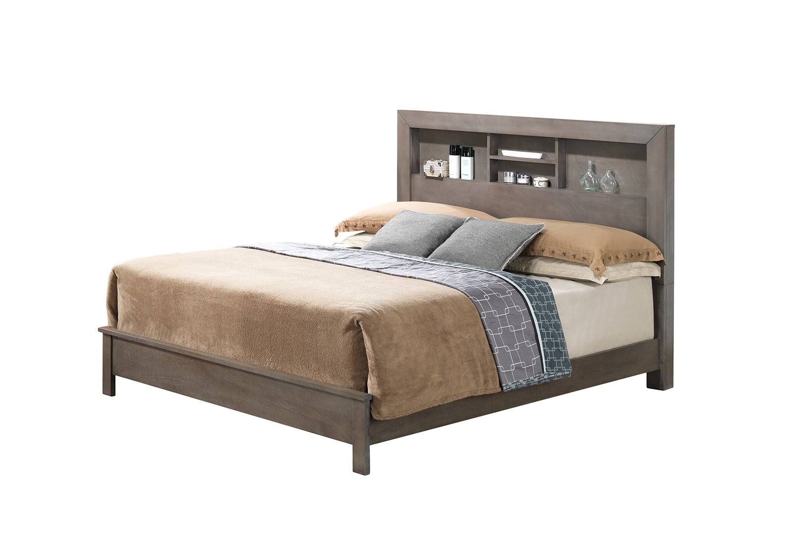 Glory Furniture Burlington Full Panel Bed in Gray - G2405B-PUO3GN_MPCG Glory Furniture Burlington Full Panel Bed in Gray - G2405B-PUO3GN_MPCG