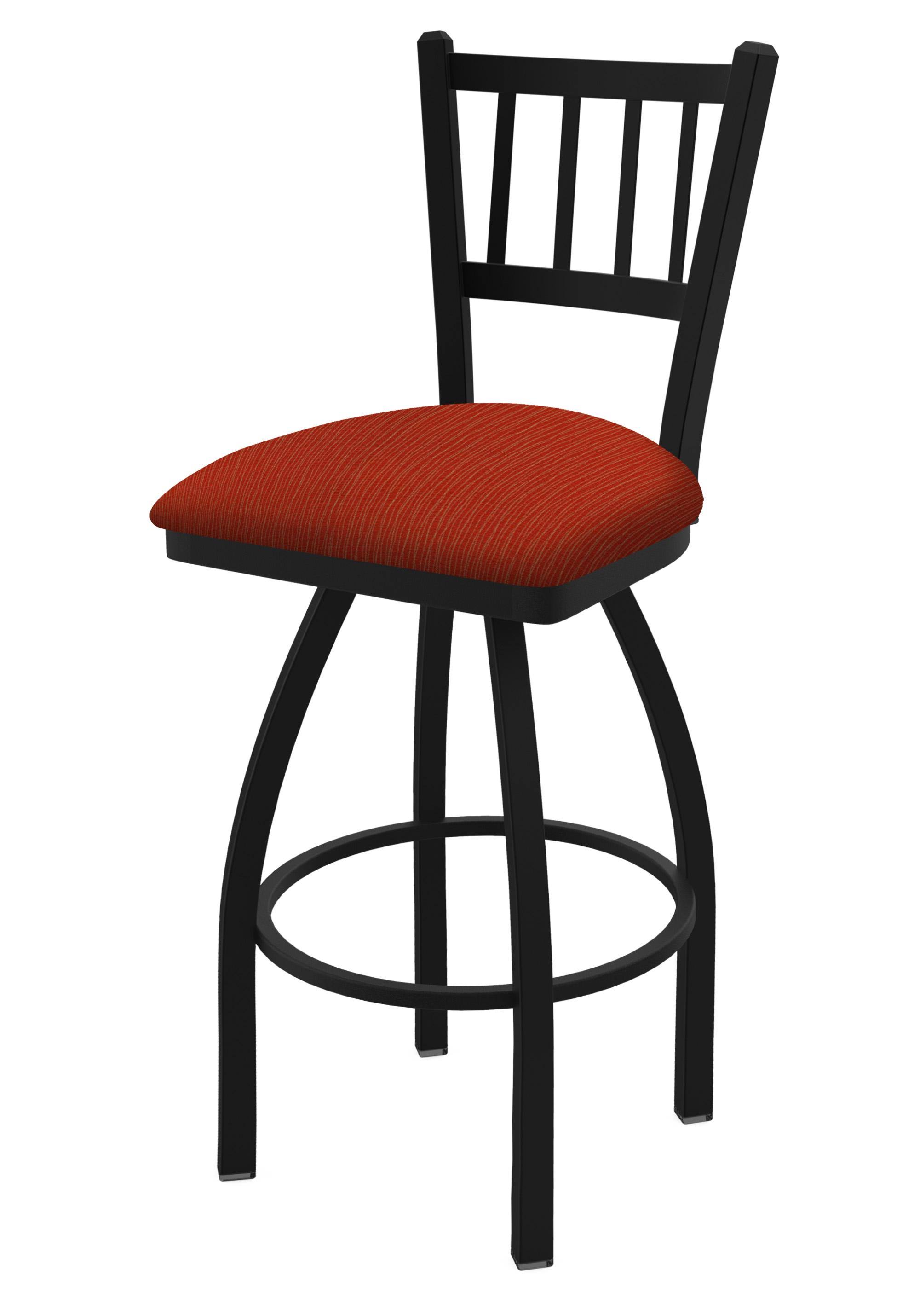 810 Contessa 30-Inch Swivel Bar Stool with Black Wrinkle Finish and Graph Poppy YFV2MO_NJ9L 810 Contessa 30-Inch Swivel Bar Stool with Black Wrinkle Finish and Graph Poppy YFV2MO_NJ9L