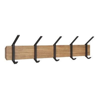 Kato Wall Mounted Coat Rack Color Rustic Brown/SU9JWX_QYO3 Kato Wall Mounted Coat Rack Color Rustic Brown/SU9JWX_QYO3