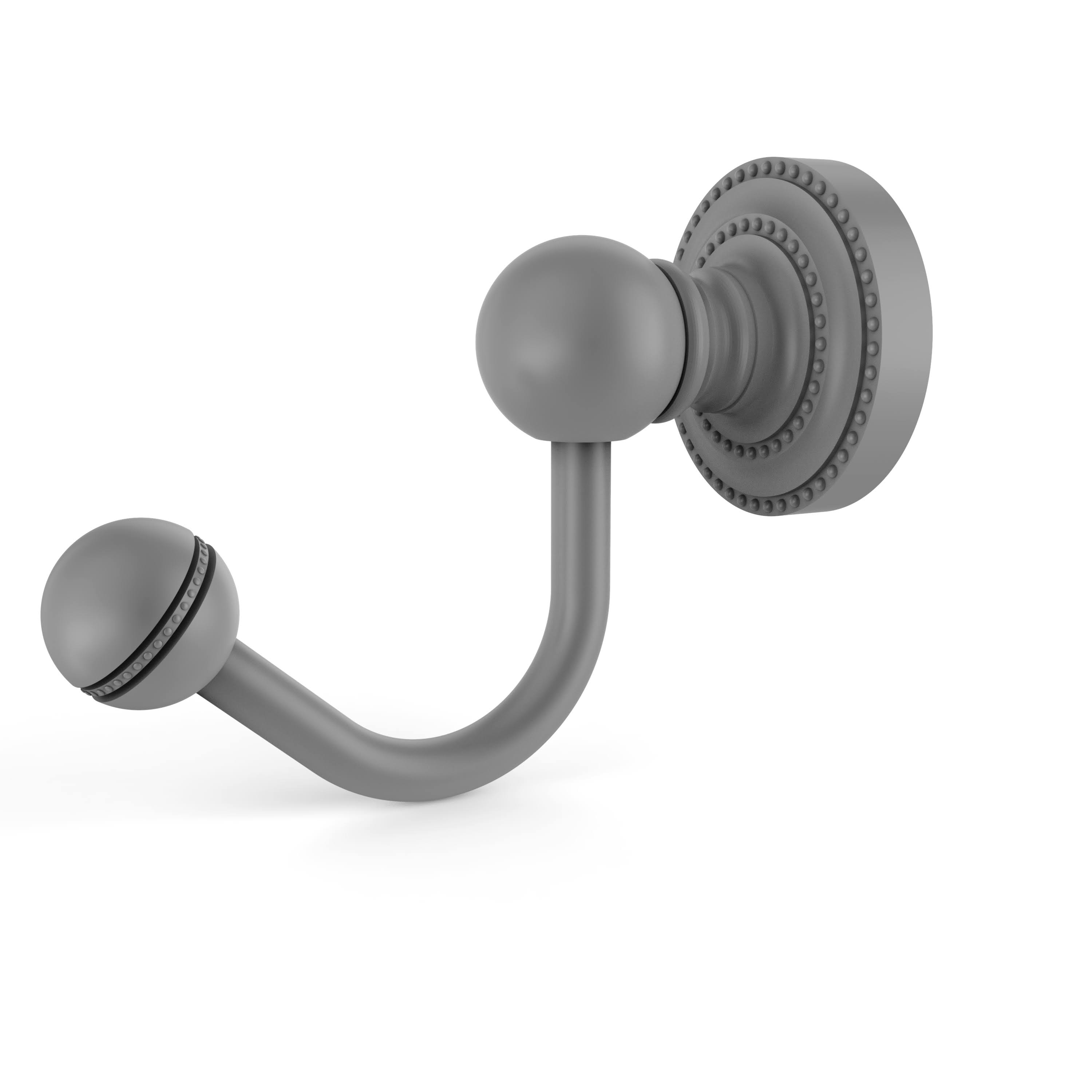Allied Brass Dottingham Collection Robe Hook - Matte SDKPS0_NN1S Allied Brass Dottingham Collection Robe Hook - Matte SDKPS0_NN1S