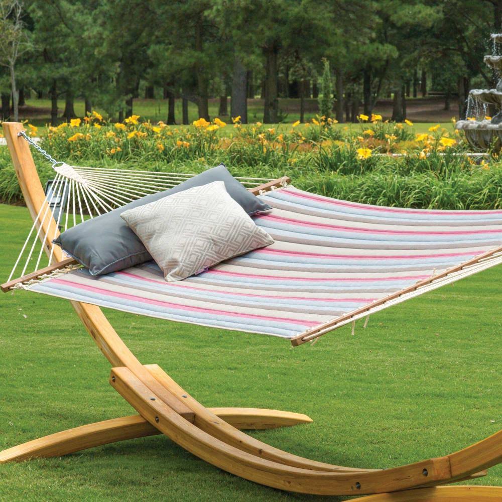 Hatteras Hammocks Large Sunbrella Quilted Hammock - Gateway WPWFLW_I6XP Hatteras Hammocks Large Sunbrella Quilted Hammock - Gateway WPWFLW_I6XP