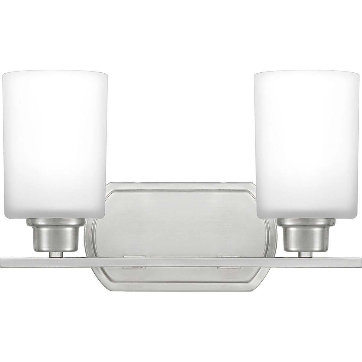 Quoizel Lighting PRUO8617BN Pruitt Bath 2 Light Brushed OFLJYM_LHBD Quoizel Lighting PRUO8617BN Pruitt Bath 2 Light Brushed OFLJYM_LHBD