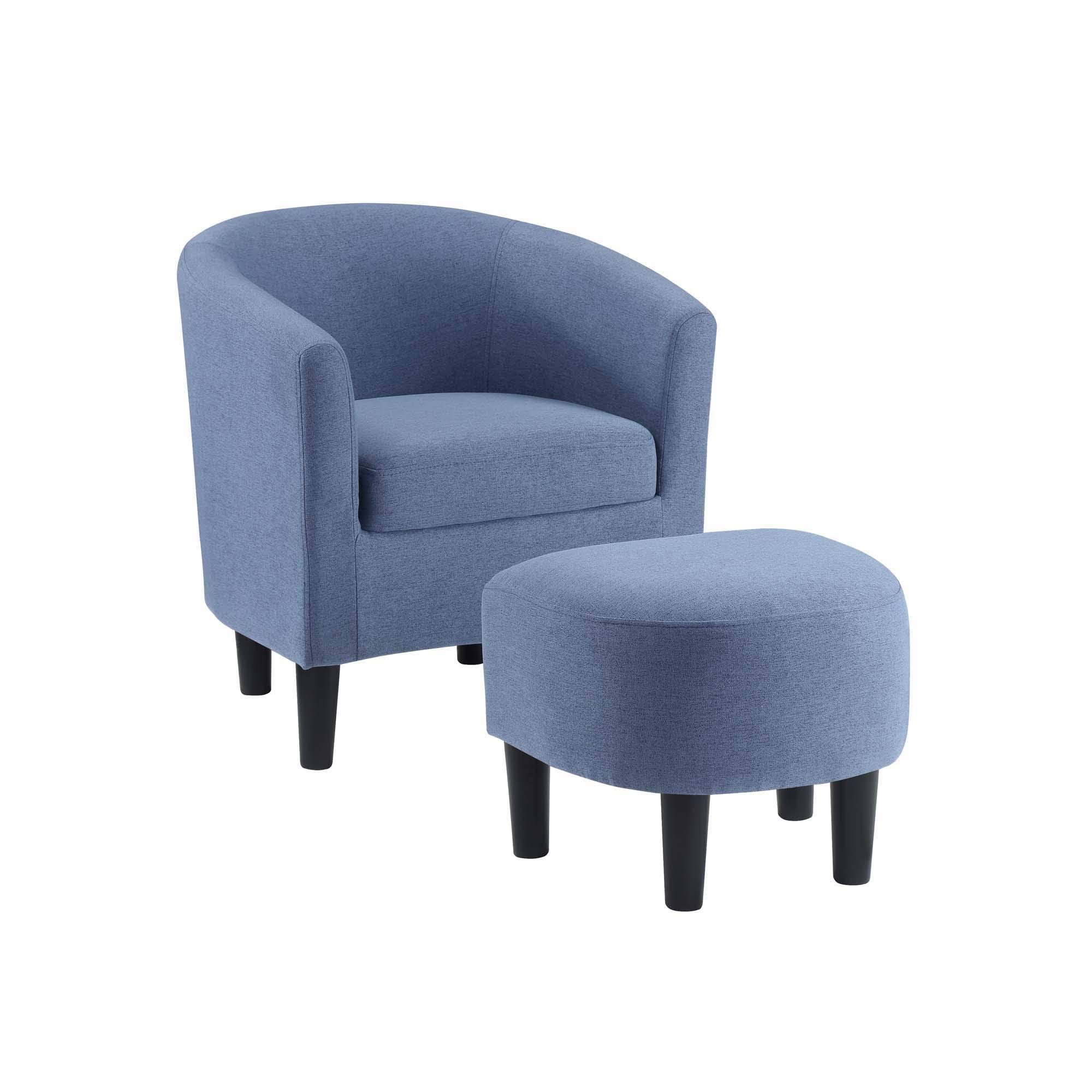 Convenience Concepts 310141FBE Take A Seat Churchill Accent Chair with Ottoman DPJDAX_3VM0 Convenience Concepts 310141FBE Take A Seat Churchill Accent Chair with Ottoman DPJDAX_3VM0