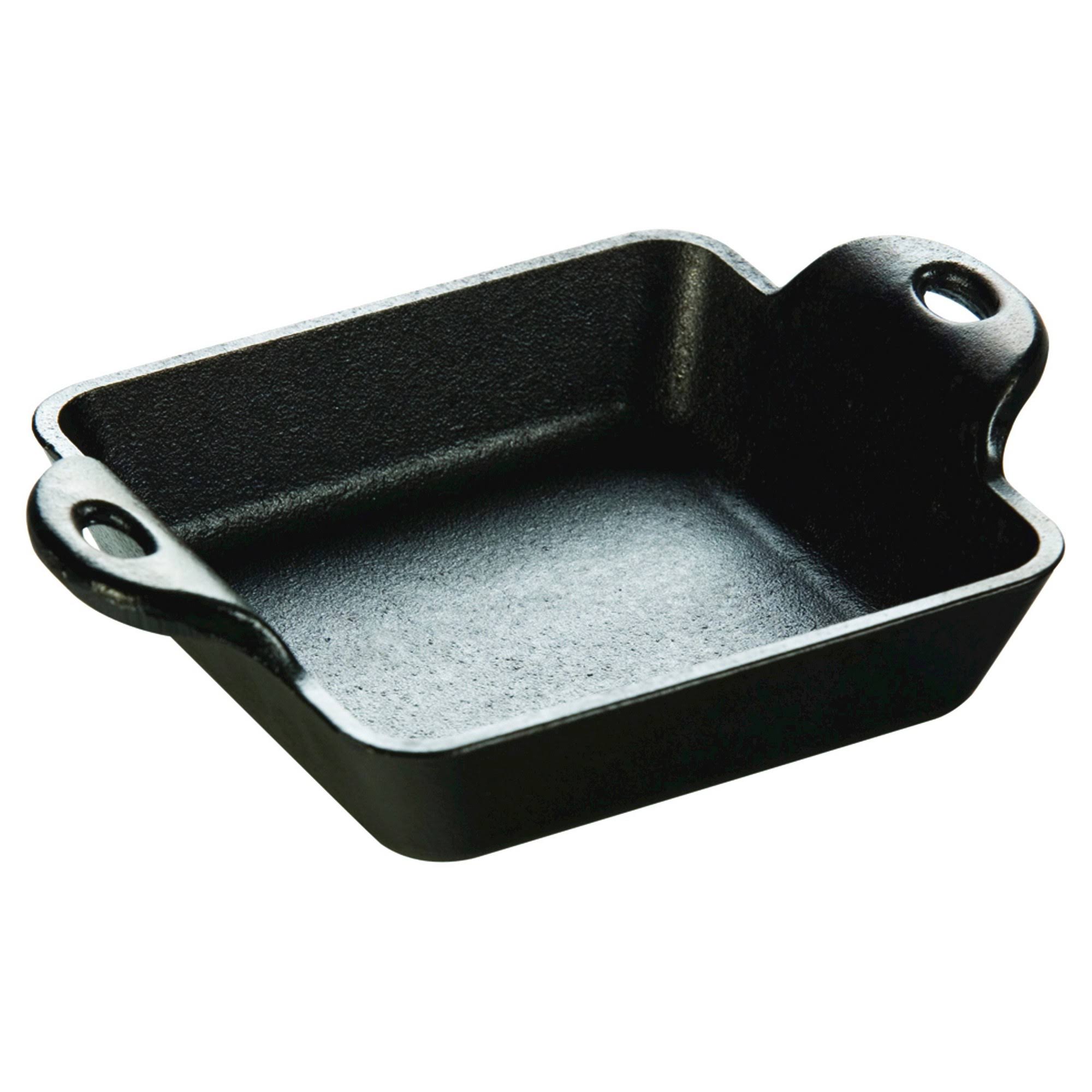 Lodge Cast Iron Square Mini Server, Black, 10 G1GTA8_EOKG Lodge Cast Iron Square Mini Server, Black, 10 G1GTA8_EOKG