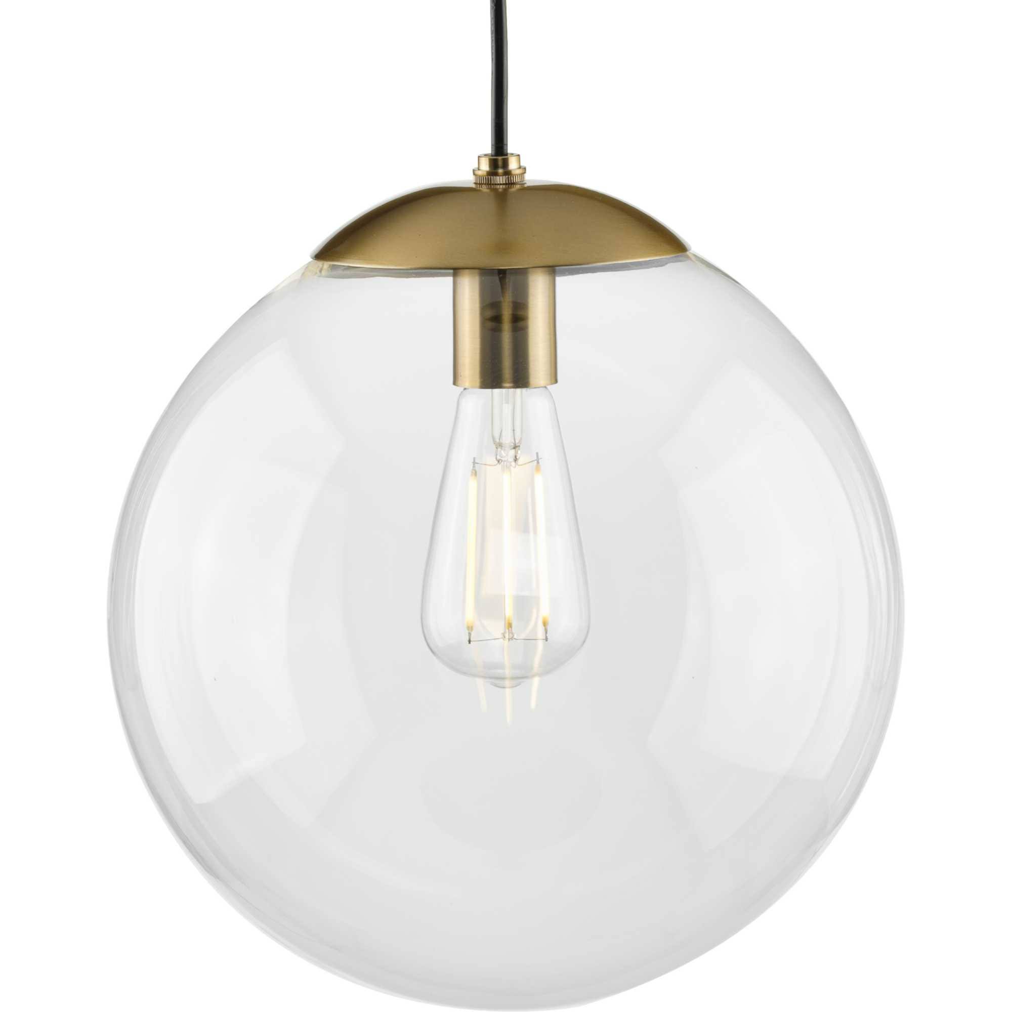 Progress Atwell 1-Light Large Pendant - Brushed Bronze - P500311-E1DPQC_DTUE Progress Atwell 1-Light Large Pendant - Brushed Bronze - P500311-E1DPQC_DTUE