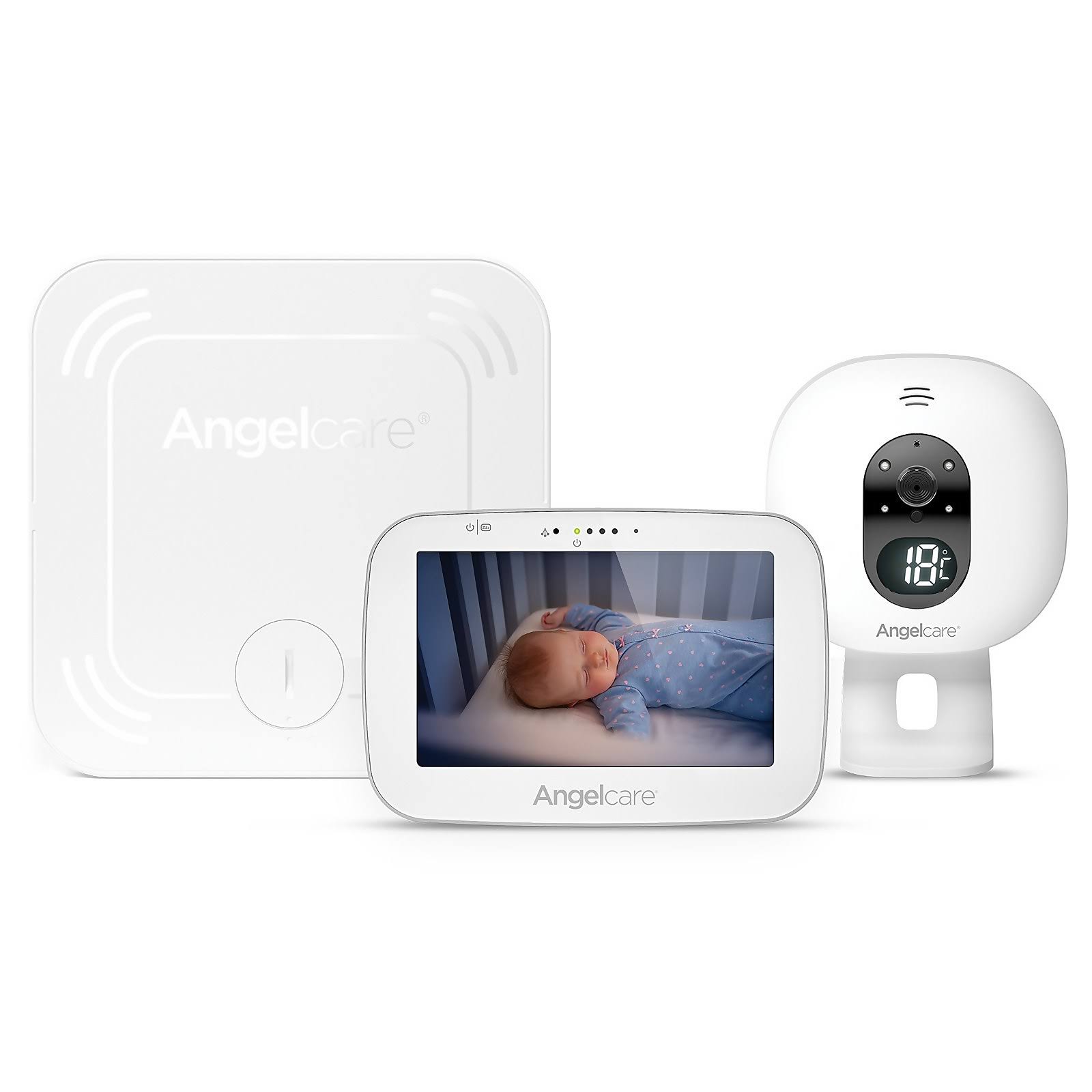 Angelcare AC527 3-in-1 Baby Movement Monitor with Video Z6O8RQ_EJ53