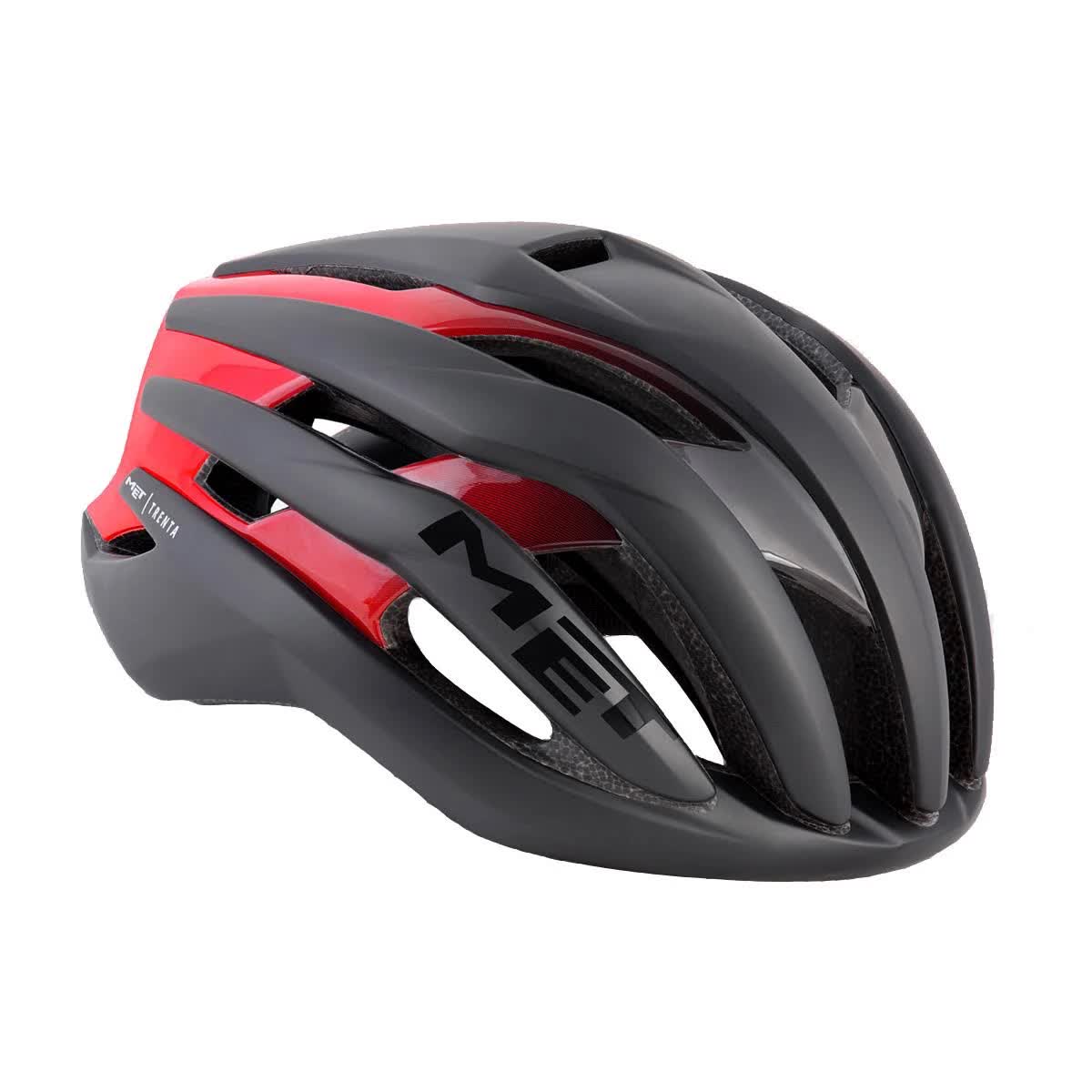 Met Trenta Helmet Black Matt Red - F8Y67B_GORZ Met Trenta Helmet Black Matt Red - F8Y67B_GORZ