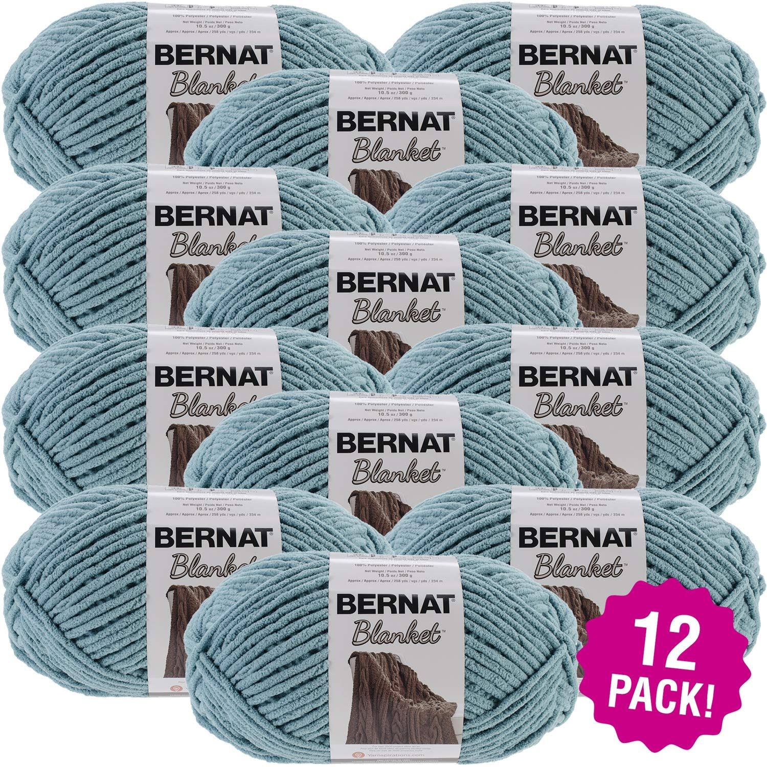 Bernat Blanket Big Ball Yarn Teal, Multipack of XEUZNS_OBRA Bernat Blanket Big Ball Yarn Teal, Multipack of XEUZNS_OBRA
