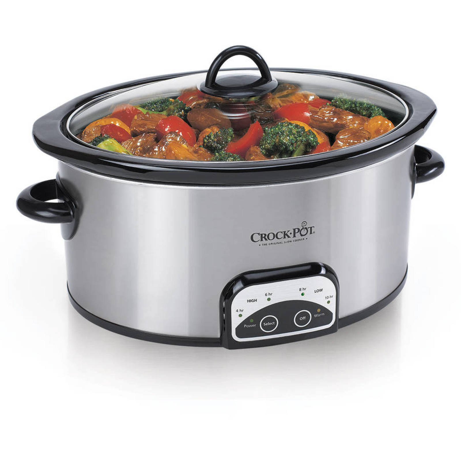 Crock-Pot Smart-Pot Slow Cooker - 7 qt - Brushed Stainless VTTNI1_IQKW