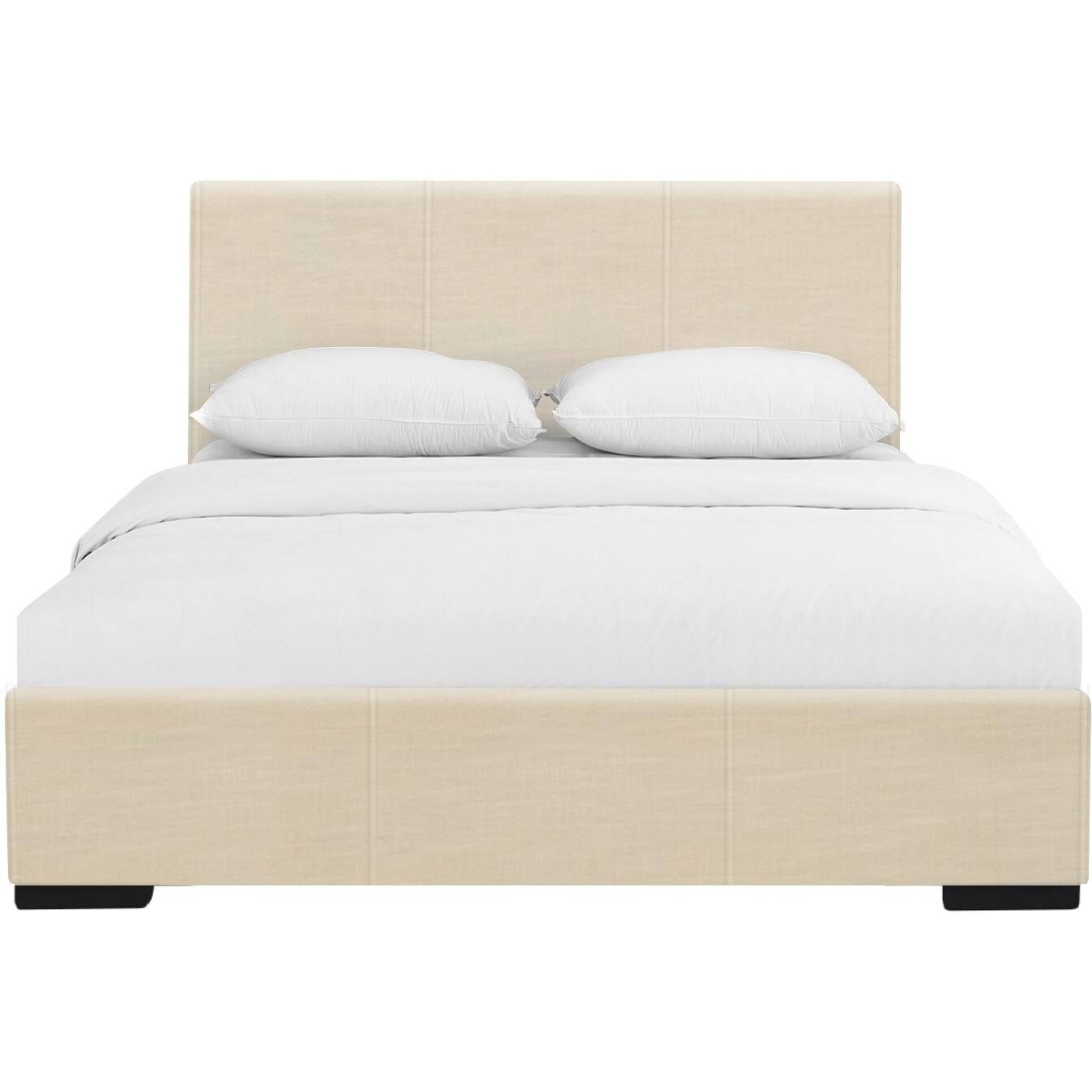 Camden Isle Hindes Beige Queen Upholstered Platform FE24RU_XK3H Camden Isle Hindes Beige Queen Upholstered Platform FE24RU_XK3H