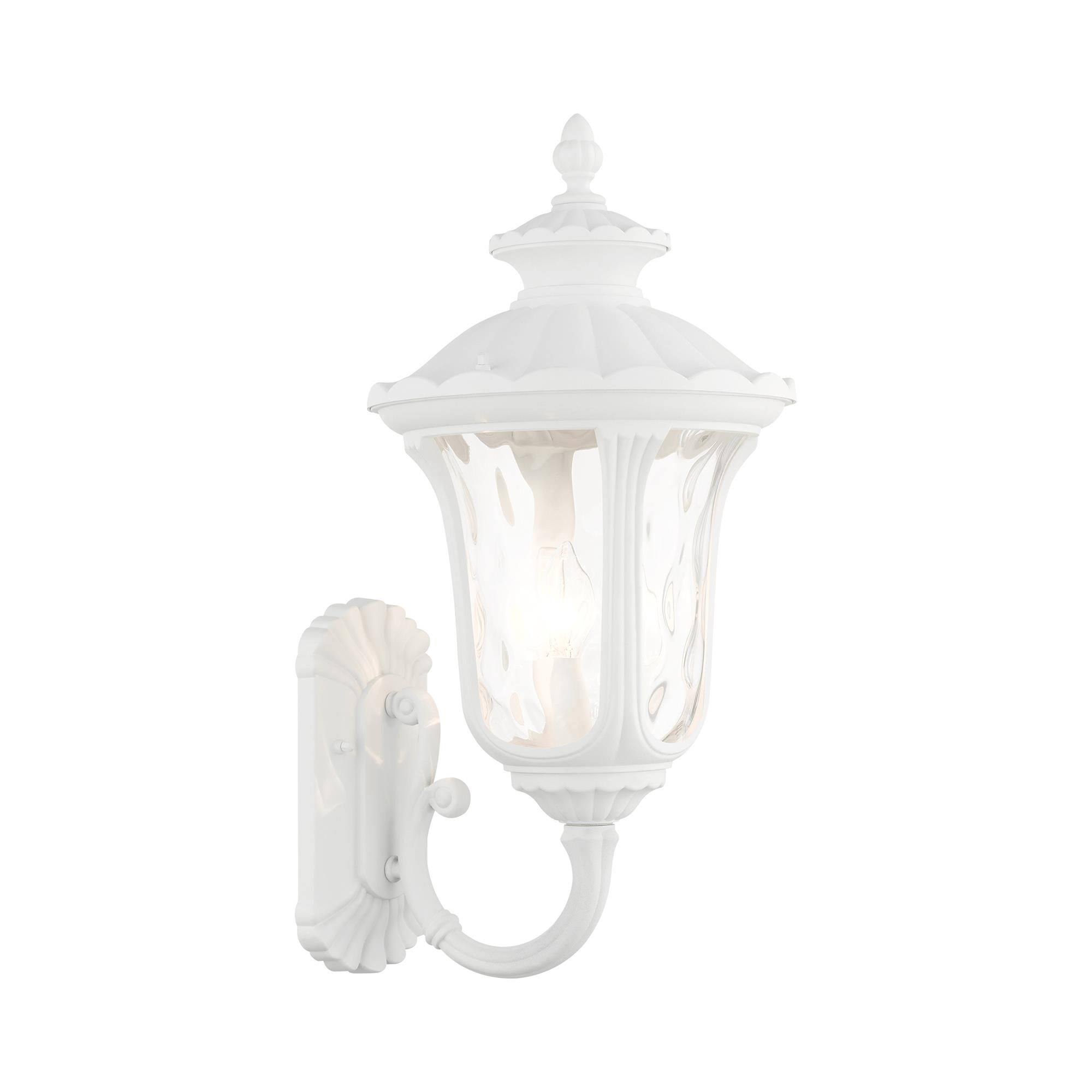 Livex Lighting 7856-13 Oxford 3 Light 22 inch Textured White Outdoor Wall CVTK3Q_7VAJ Livex Lighting 7856-13 Oxford 3 Light 22 inch Textured White Outdoor Wall CVTK3Q_7VAJ