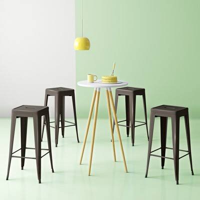 Giroux 30'' Bar Stools Ebern Designs Color AXUJJS_LNK9 Giroux 30'' Bar Stools Ebern Designs Color AXUJJS_LNK9