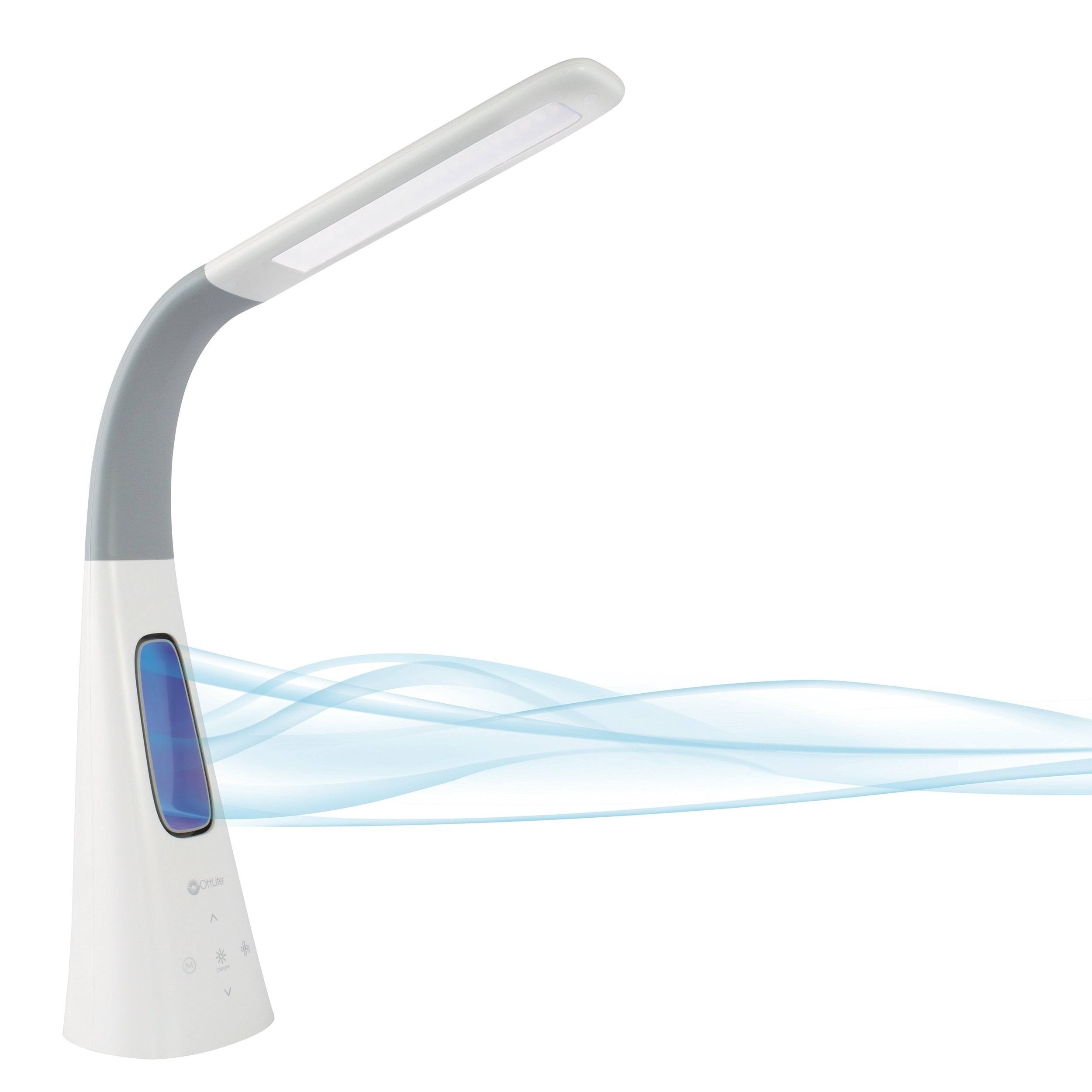 OttLite - Cool Breeze LED Fan Lamp - ATVOA4_FN2W OttLite - Cool Breeze LED Fan Lamp - ATVOA4_FN2W