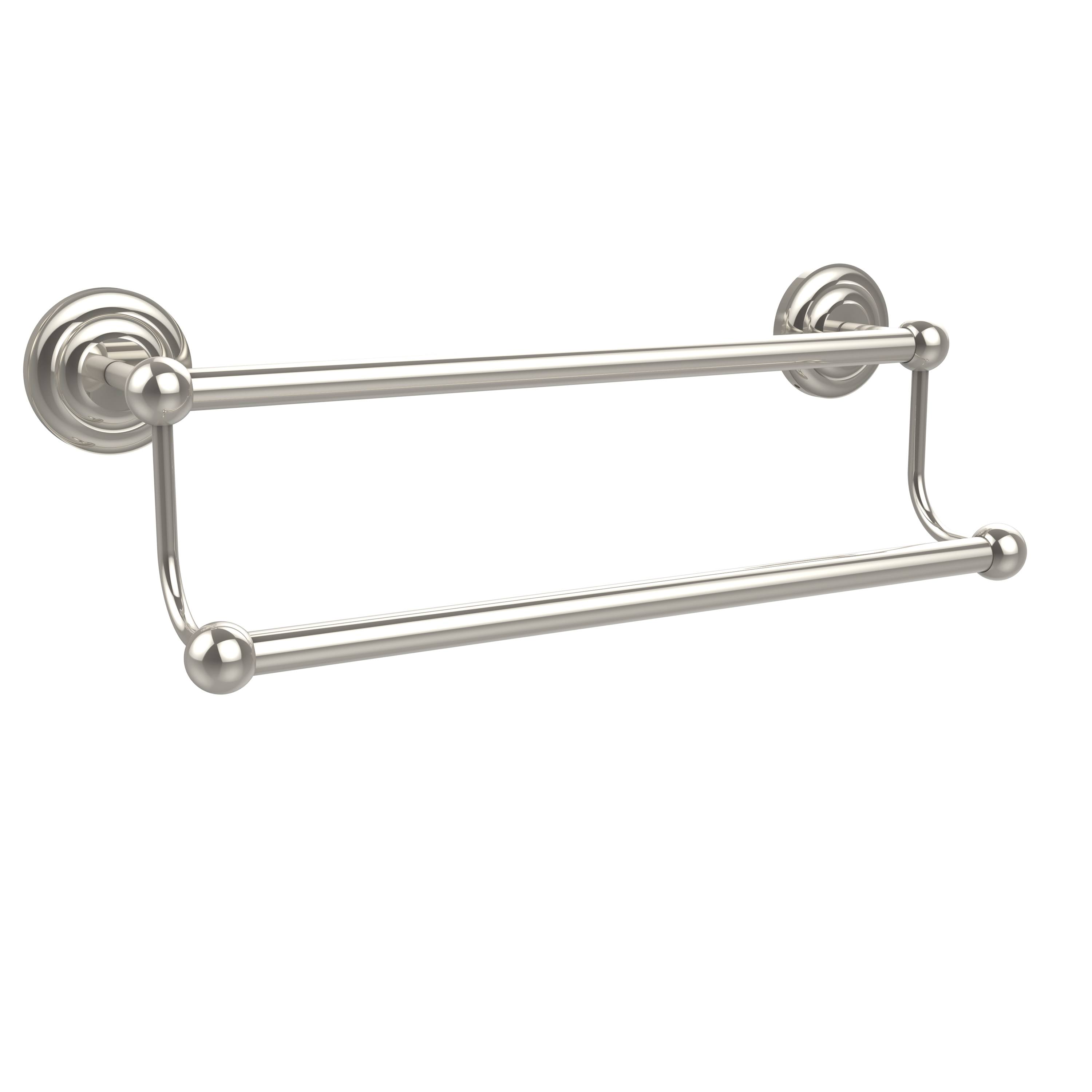 Allied Brass Prestige Que New Collection 24 inch Double Towel Bar Polished YRTRNK_LABH