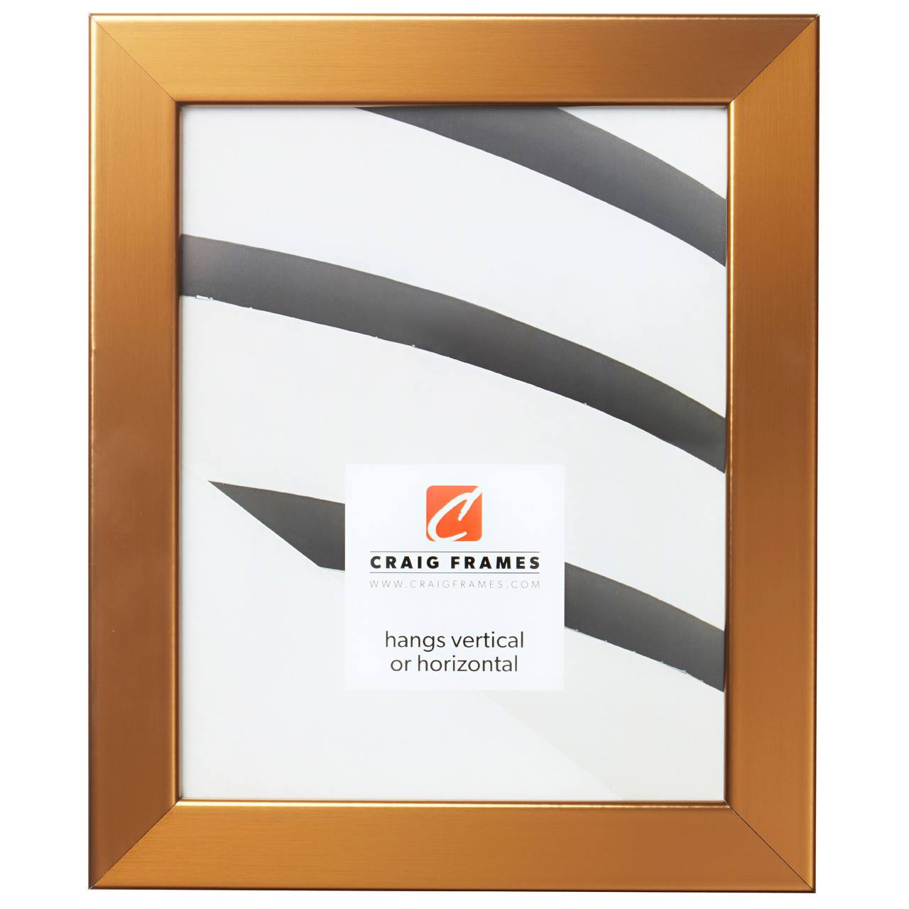 Craig Frames Bauhaus 125, Modern Stainless Brass Picture Frame, 12 x 16 inch, ZQSJKX_KDDP Craig Frames Bauhaus 125, Modern Stainless Brass Picture Frame, 12 x 16 inch, ZQSJKX_KDDP
