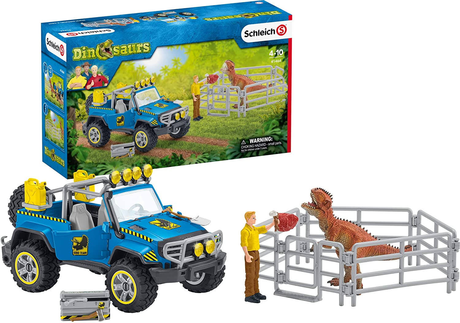 Schleich Off Road Vehicle with Dino NW3P5S_MLZX Schleich Off Road Vehicle with Dino NW3P5S_MLZX