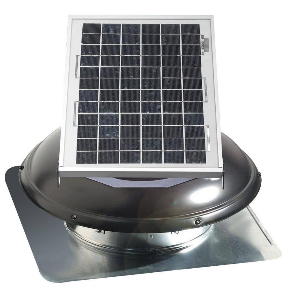 Air Vent 800 CFM Solar Powered Roof Mount Exhaust Attic Vent, D9JQBK_2PMY Air Vent 800 CFM Solar Powered Roof Mount Exhaust Attic Vent, D9JQBK_2PMY