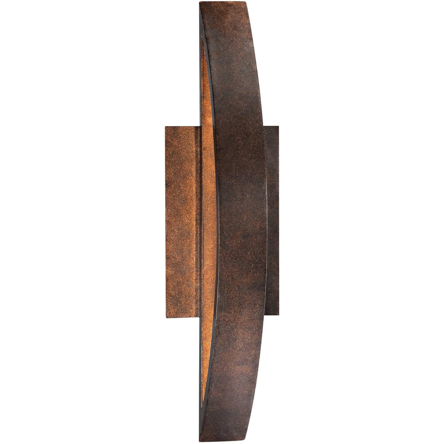 Possini Euro Coppered Arch Indoor - Outdoor LED Wall EGSGCV_W2OH Possini Euro Coppered Arch Indoor - Outdoor LED Wall EGSGCV_W2OH