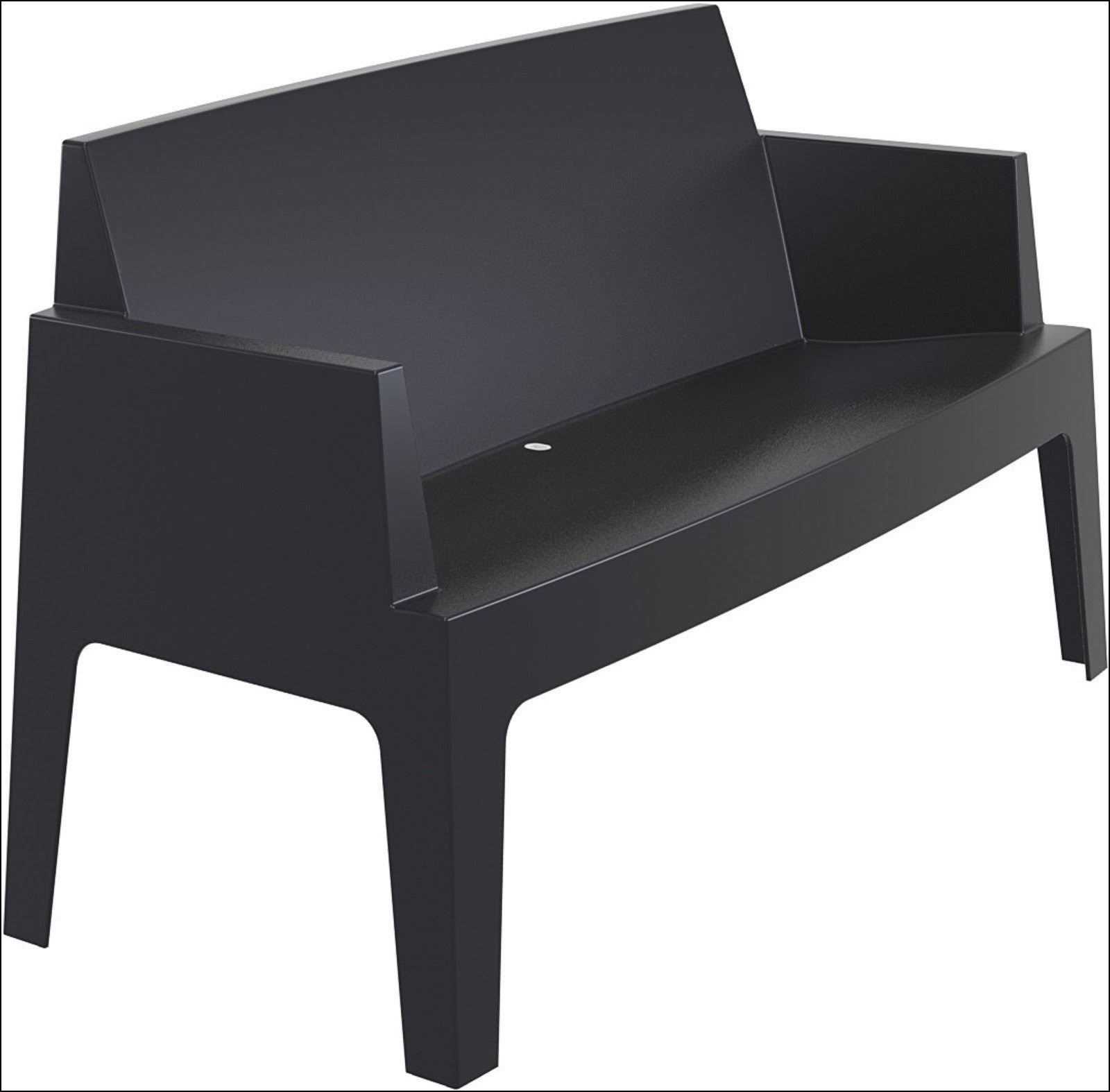 Compamia Box Resin Outdoor Bench YDMI0Q_VSYB Compamia Box Resin Outdoor Bench YDMI0Q_VSYB