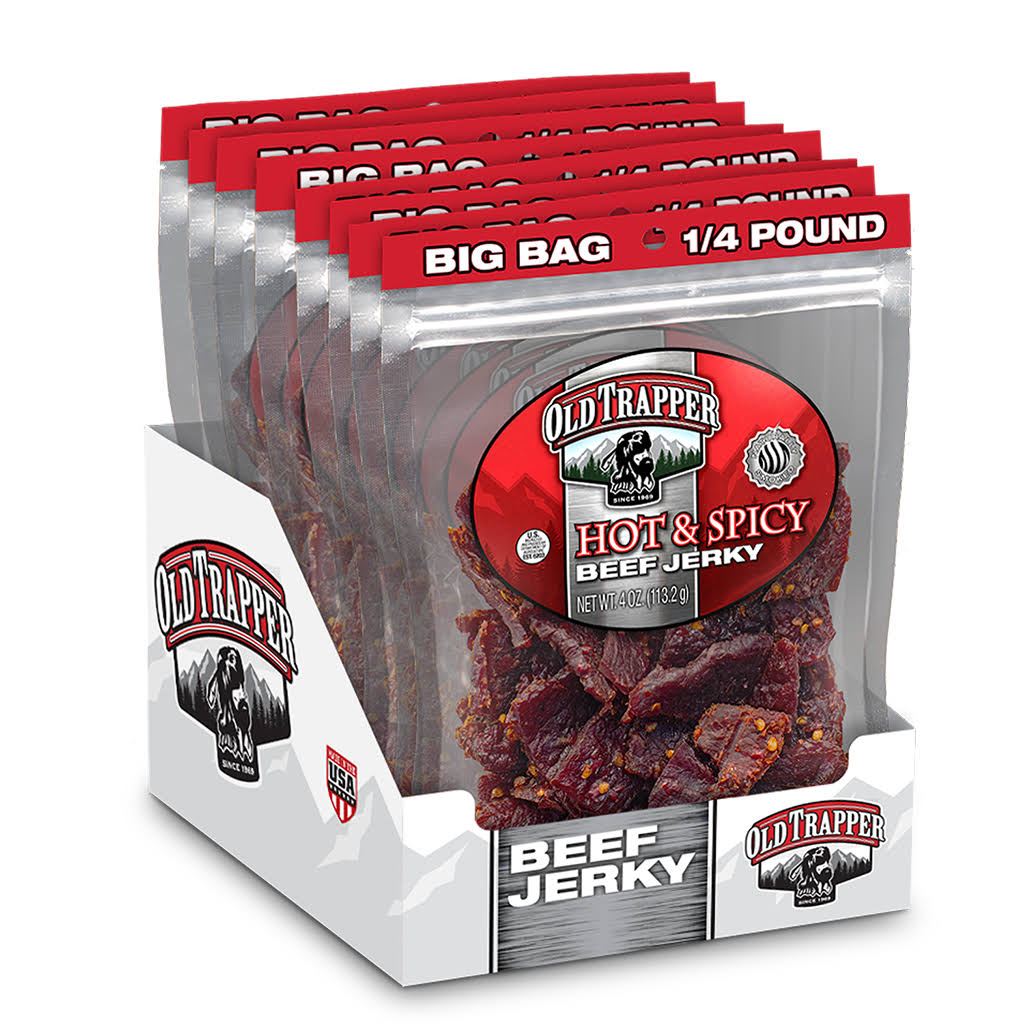 Case of 8 Packages Hot Spicy - 1/4 BJDYST_T8SU Case of 8 Packages Hot Spicy - 1/4 BJDYST_T8SU